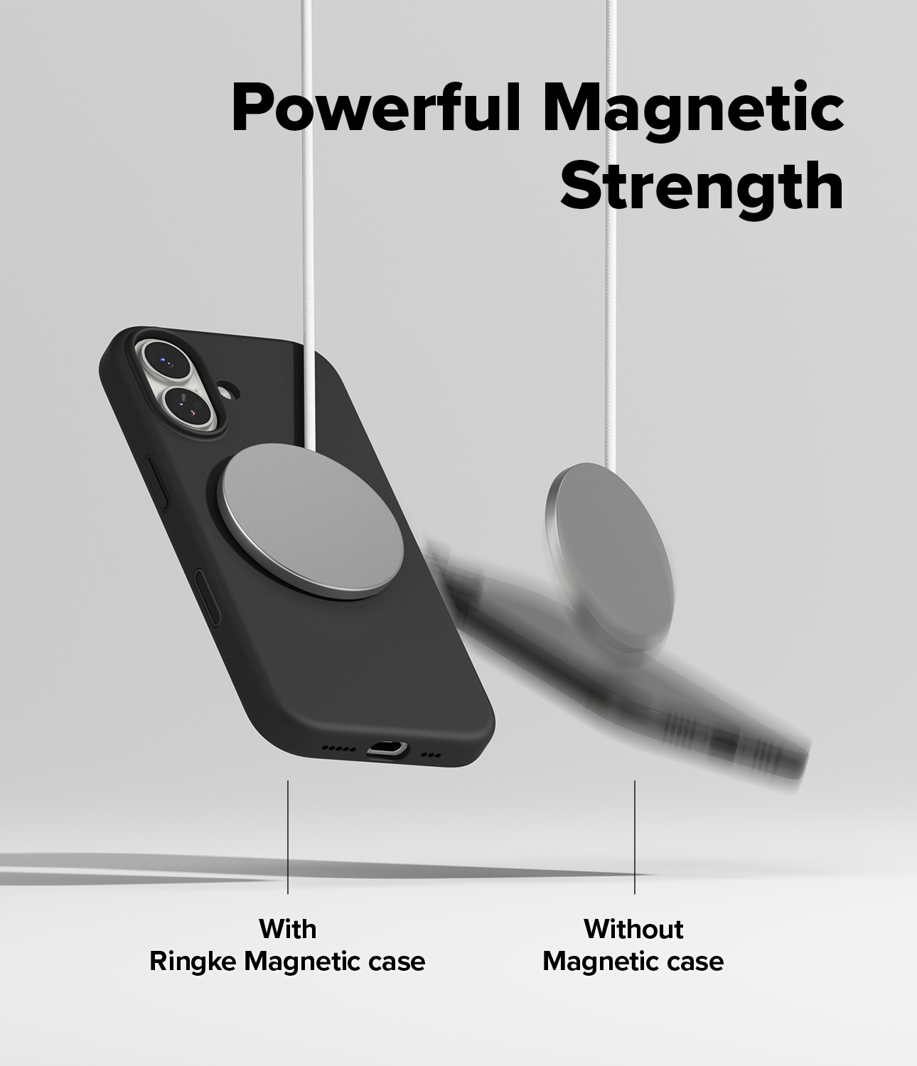 iPhone 17 MagSafe silikonskal, Black