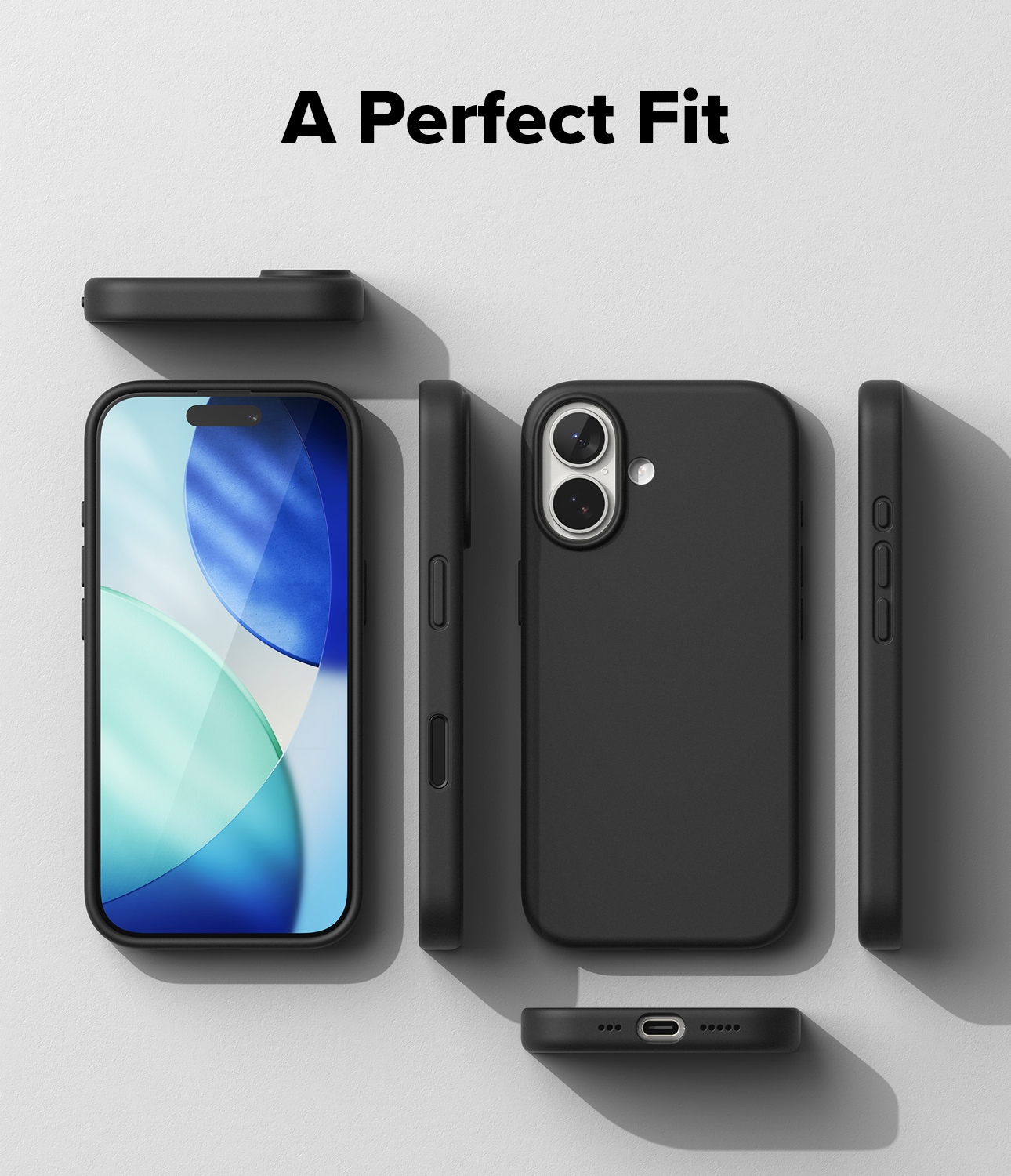 iPhone 17 MagSafe silikonskal, Black