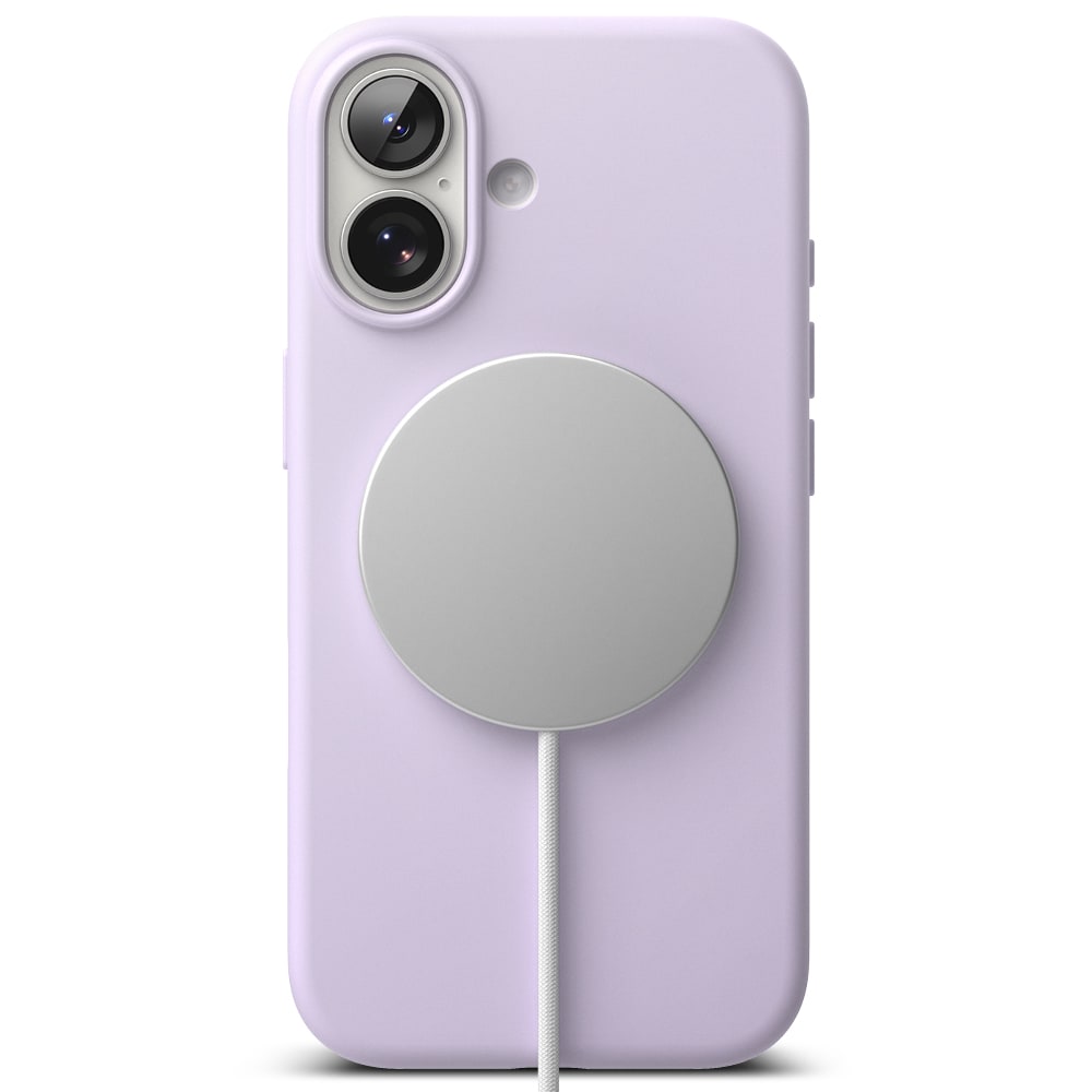iPhone 17 MagSafe silikonskal, Light Purple