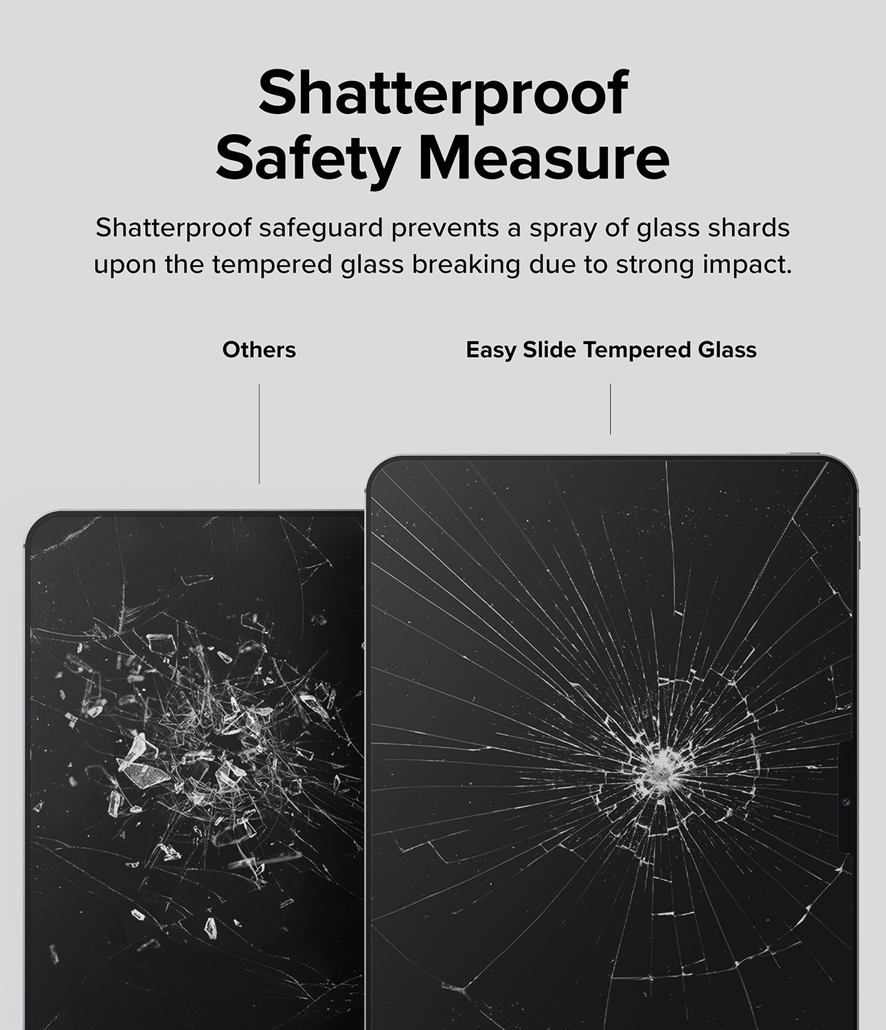 iPad Pro 13 7th Gen (2024) Skärmskydd i glas med monteringsram