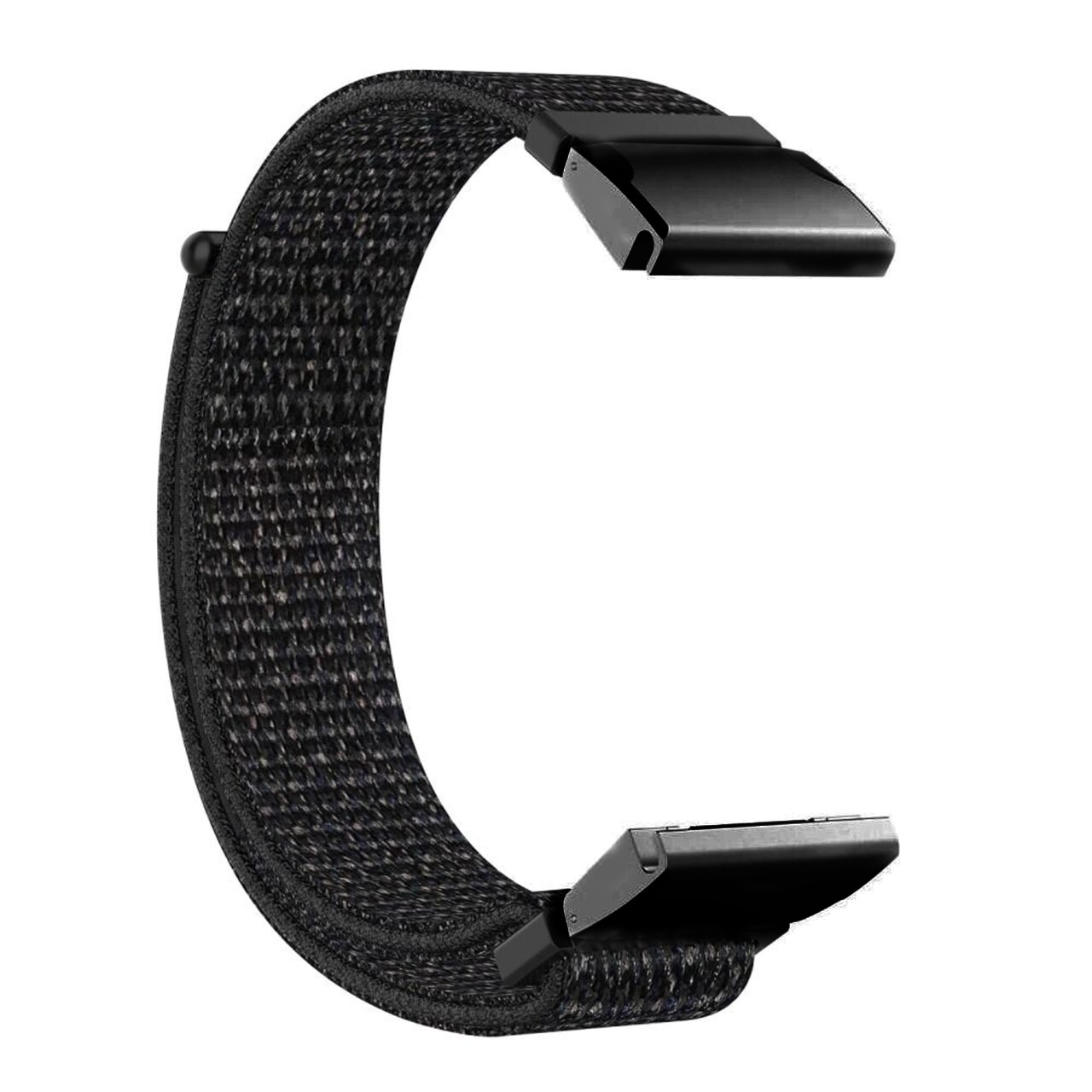 Garmin Fenix 5S/5S Plus Armband i nylon, svart