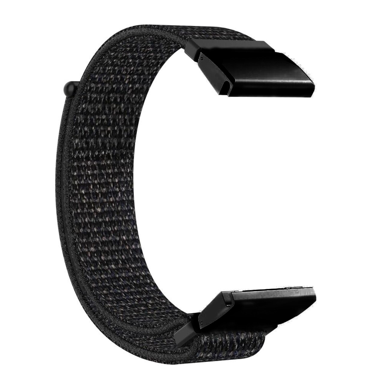 Garmin Fenix 5/5 Plus Armband i nylon, svart