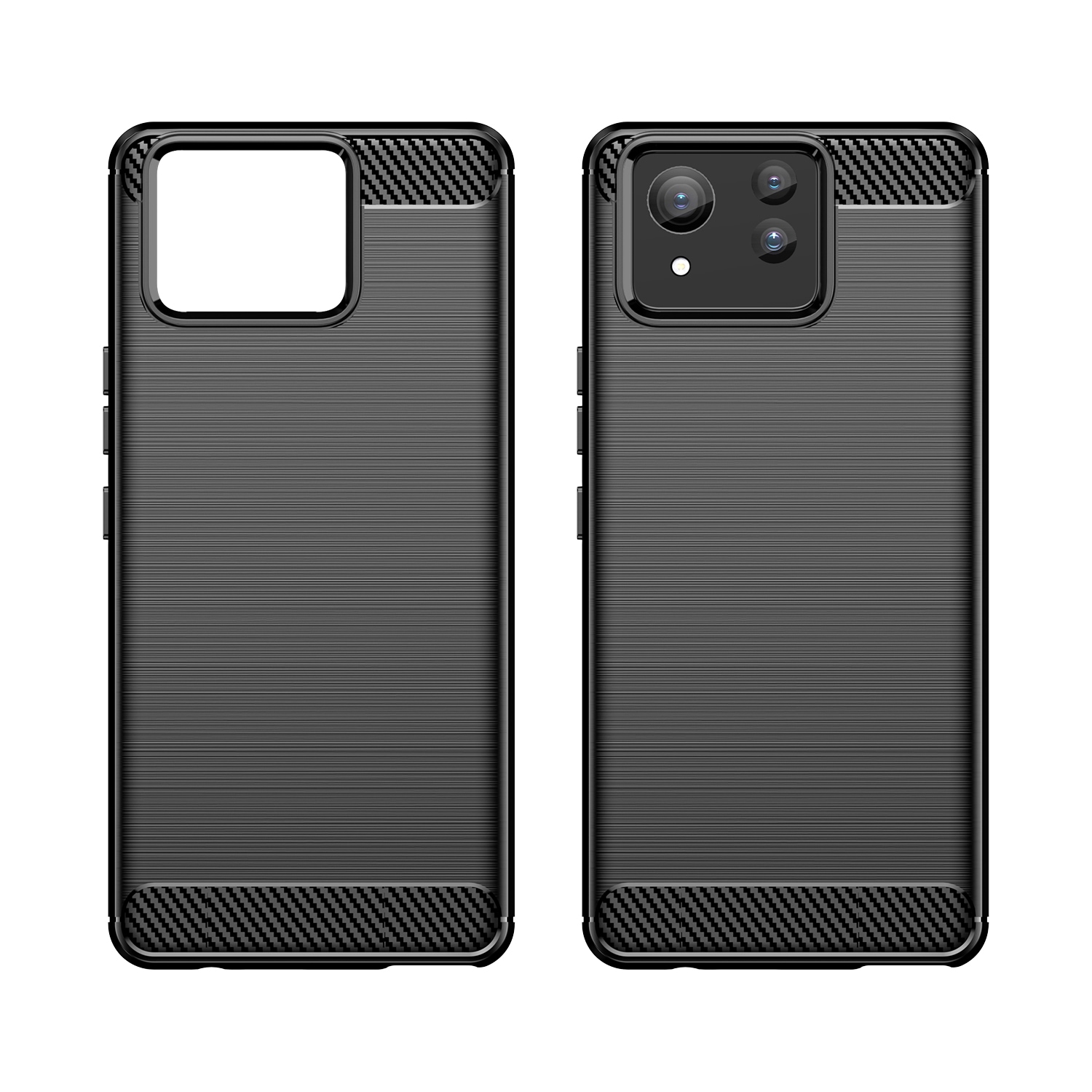 Asus Zenfone 11 Ultra TPU-skal Brushed, Black