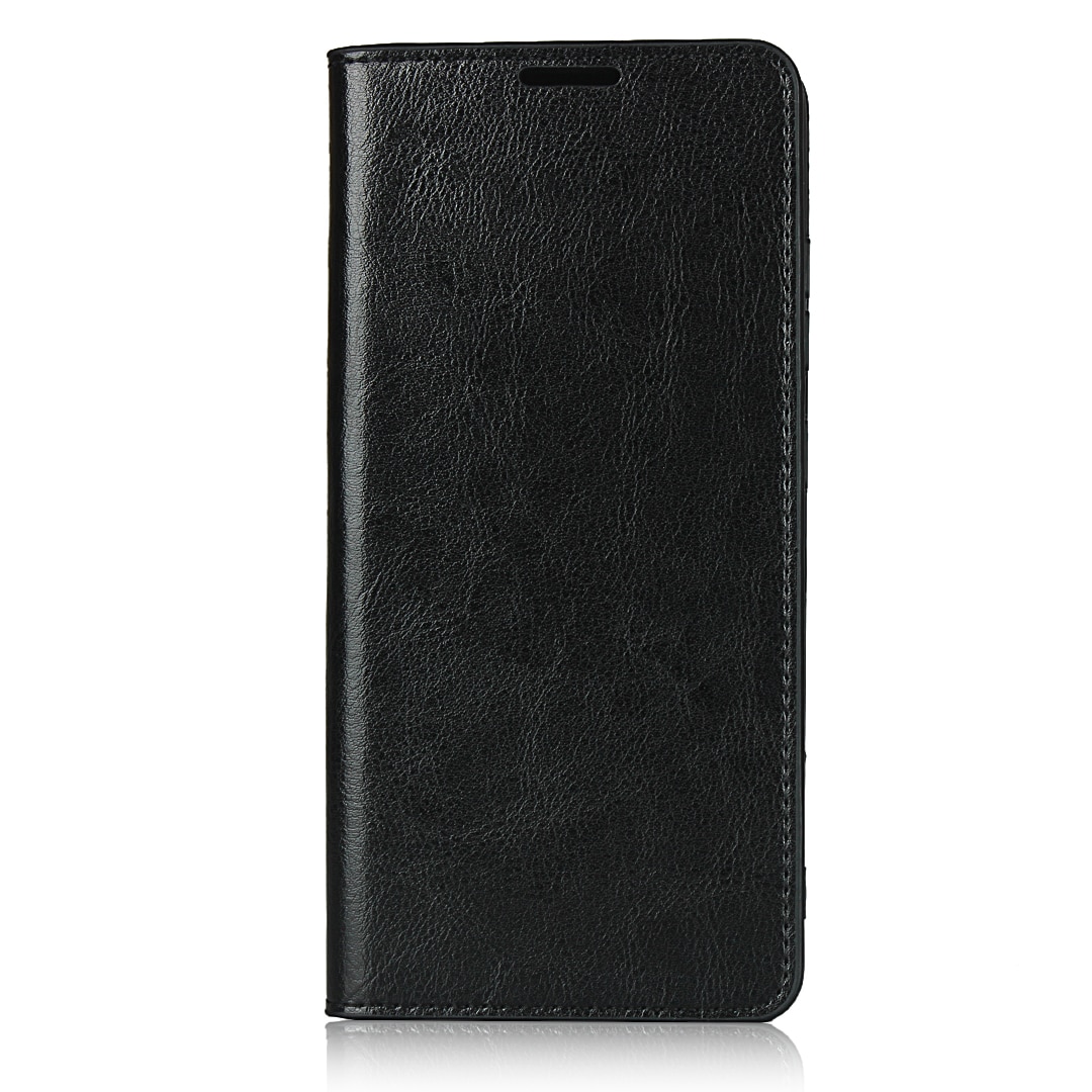 Samsung Galaxy S20 FE Smidigt mobilfodral i äkta läder, svart