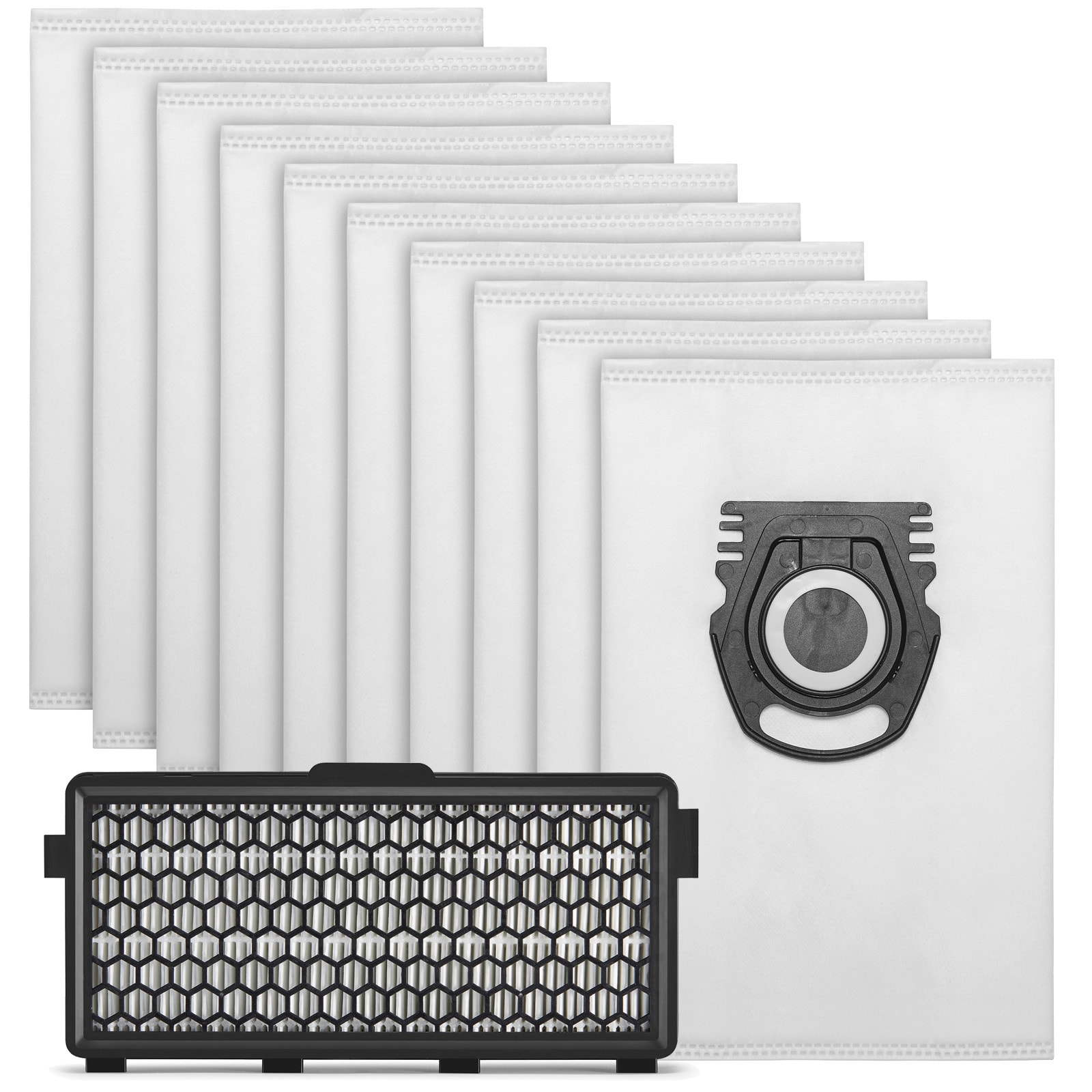 Städpaket: Dammsugarpåsar 10st + HEPA-filter  Miele Guard L1