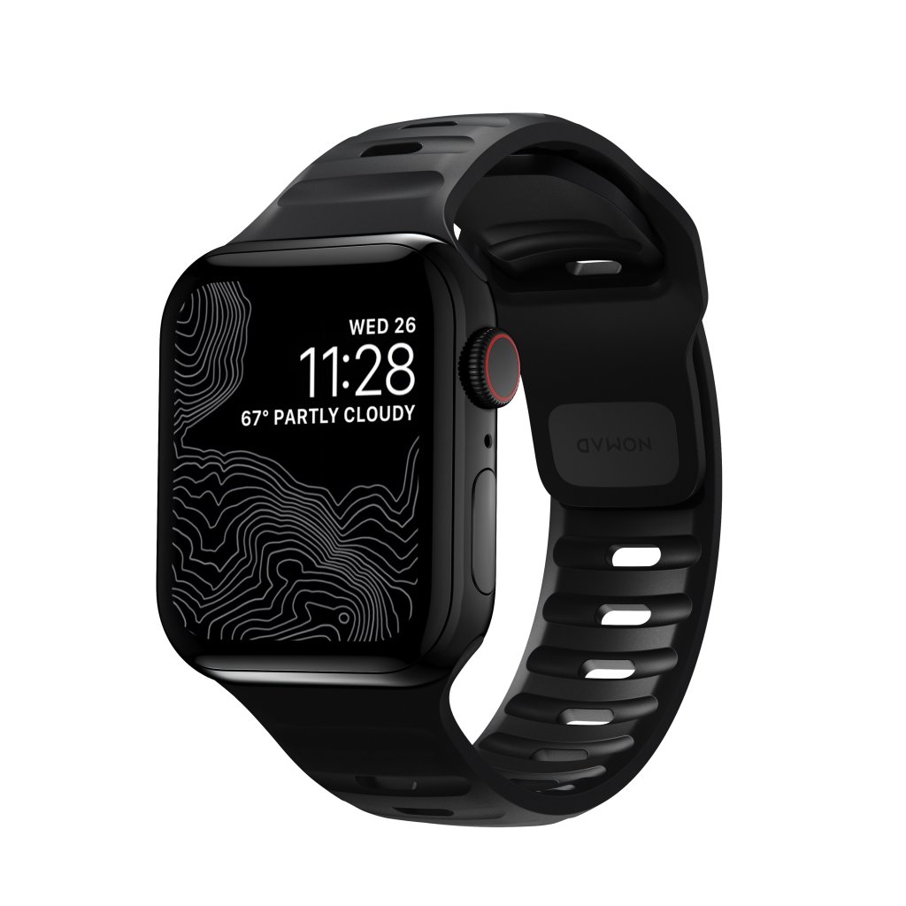 Apple Watch Series 8 41mm Armband - Sport Band Black