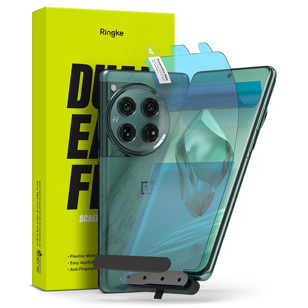 OnePlus 12 Skärmskydd skyddsfilm - Dual Easy (2-pack)