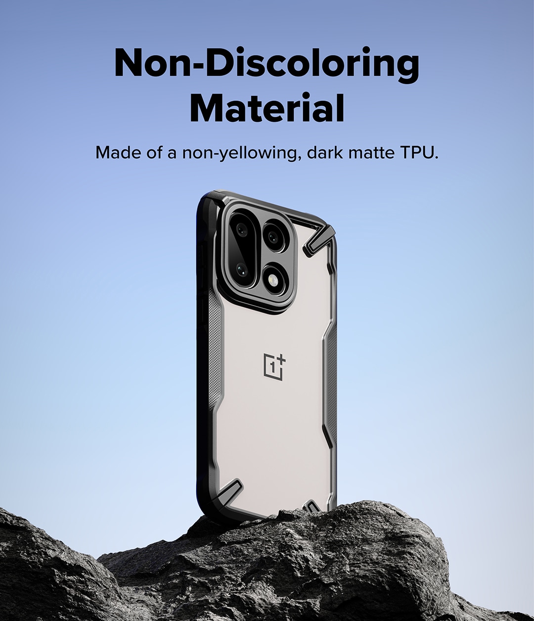  OnePlus 15 Fusion X Skal, Svart