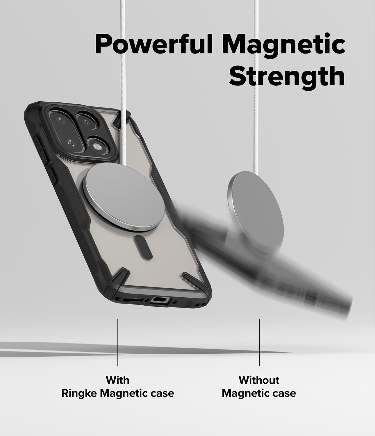  OnePlus 13 Fusion X MagSafe Skal, svart