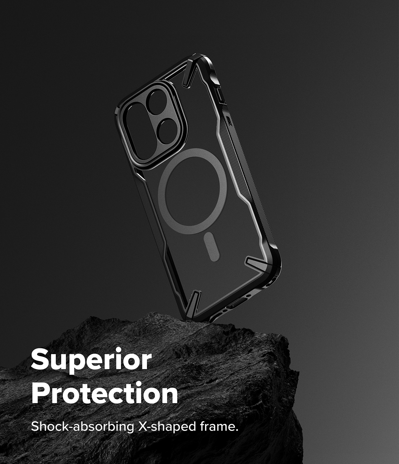  OnePlus 13 Fusion X MagSafe Skal, svart