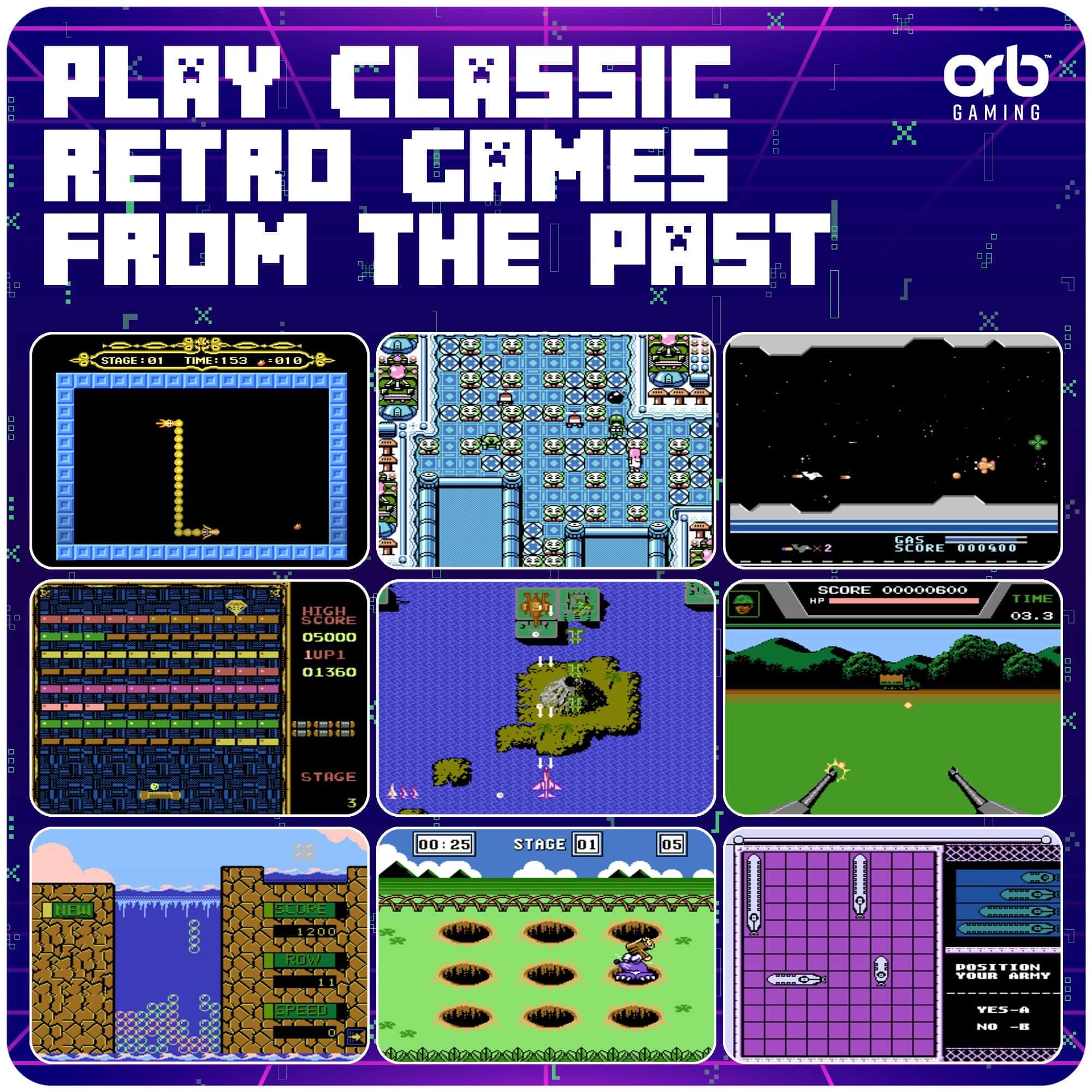 Retro Mini Arcade Machine 240 Spel