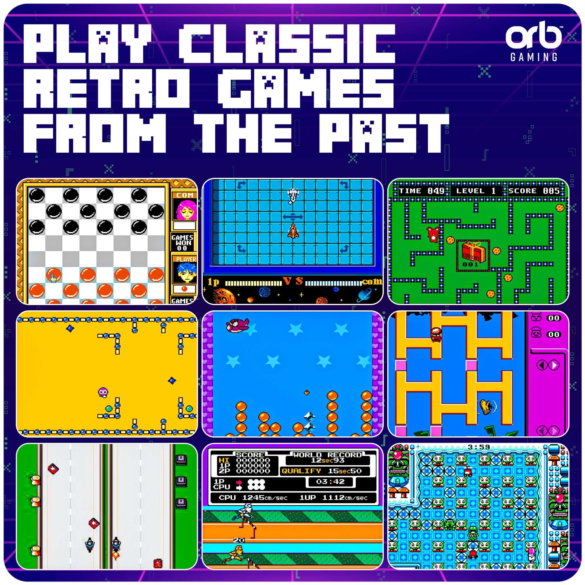 Retro Mini Spelkonsol 240 Spel