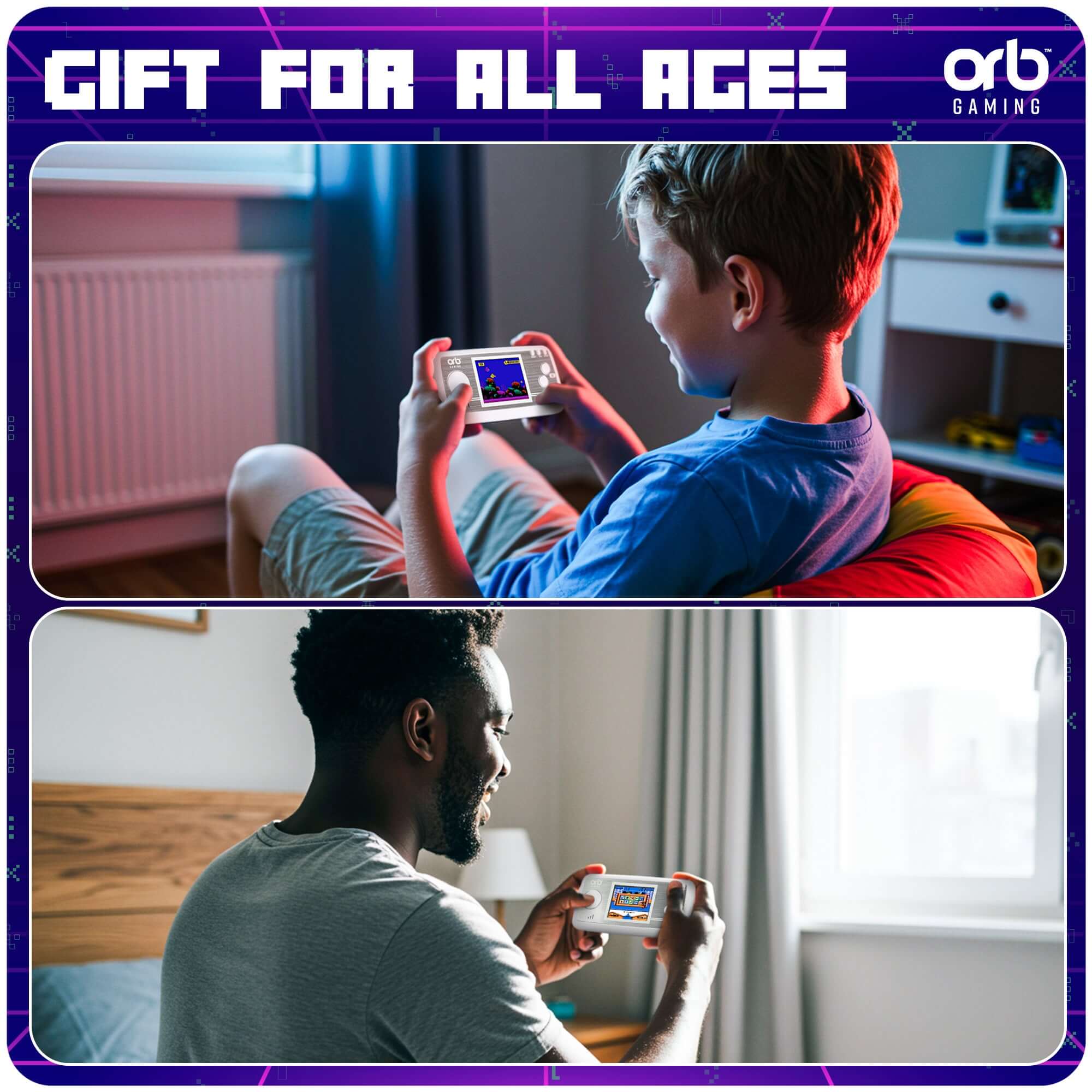 Retro Mini Spelkonsol 240 Spel