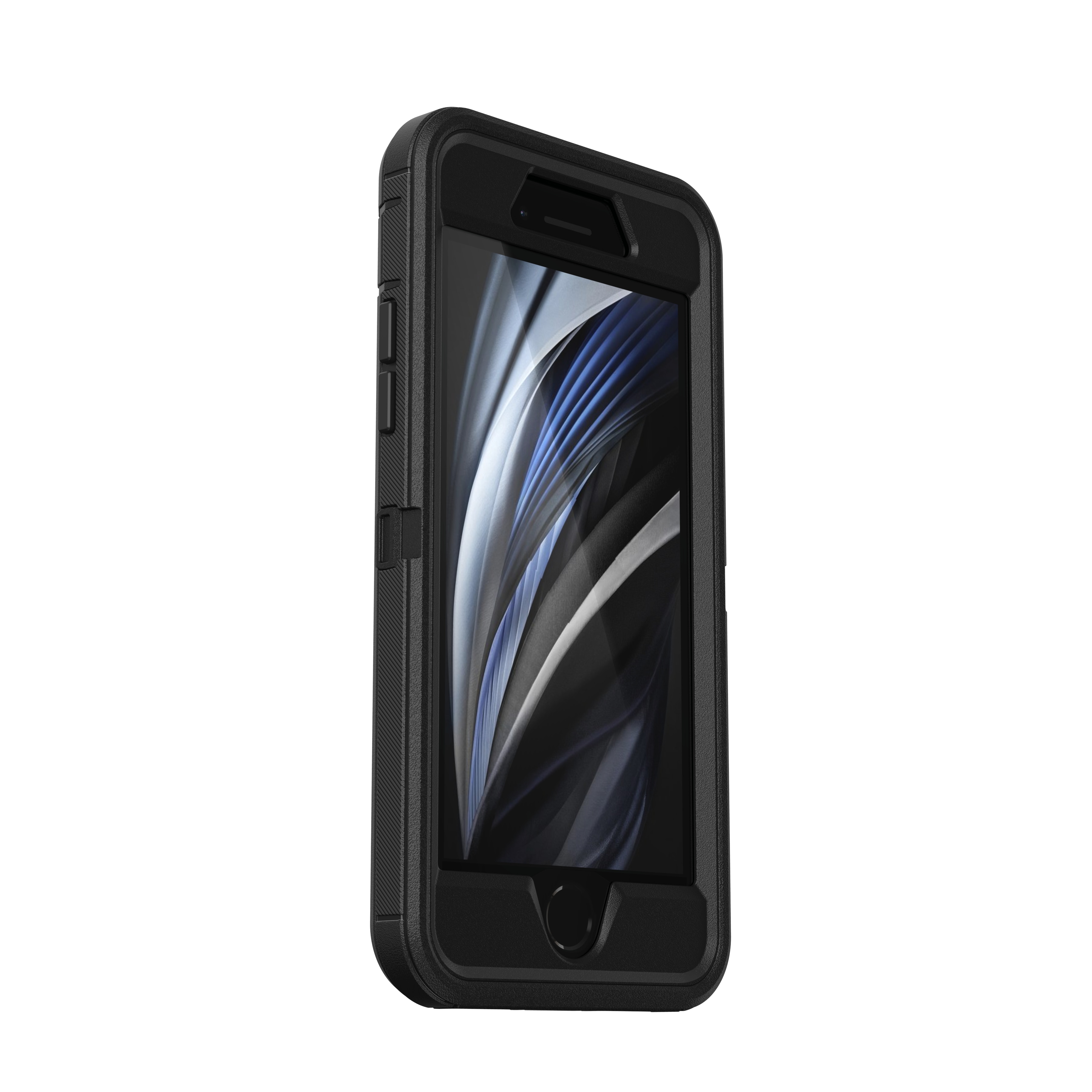 iPhone SE (2020) Defender - Robust mobilskal med hög skyddsfaktor, svart