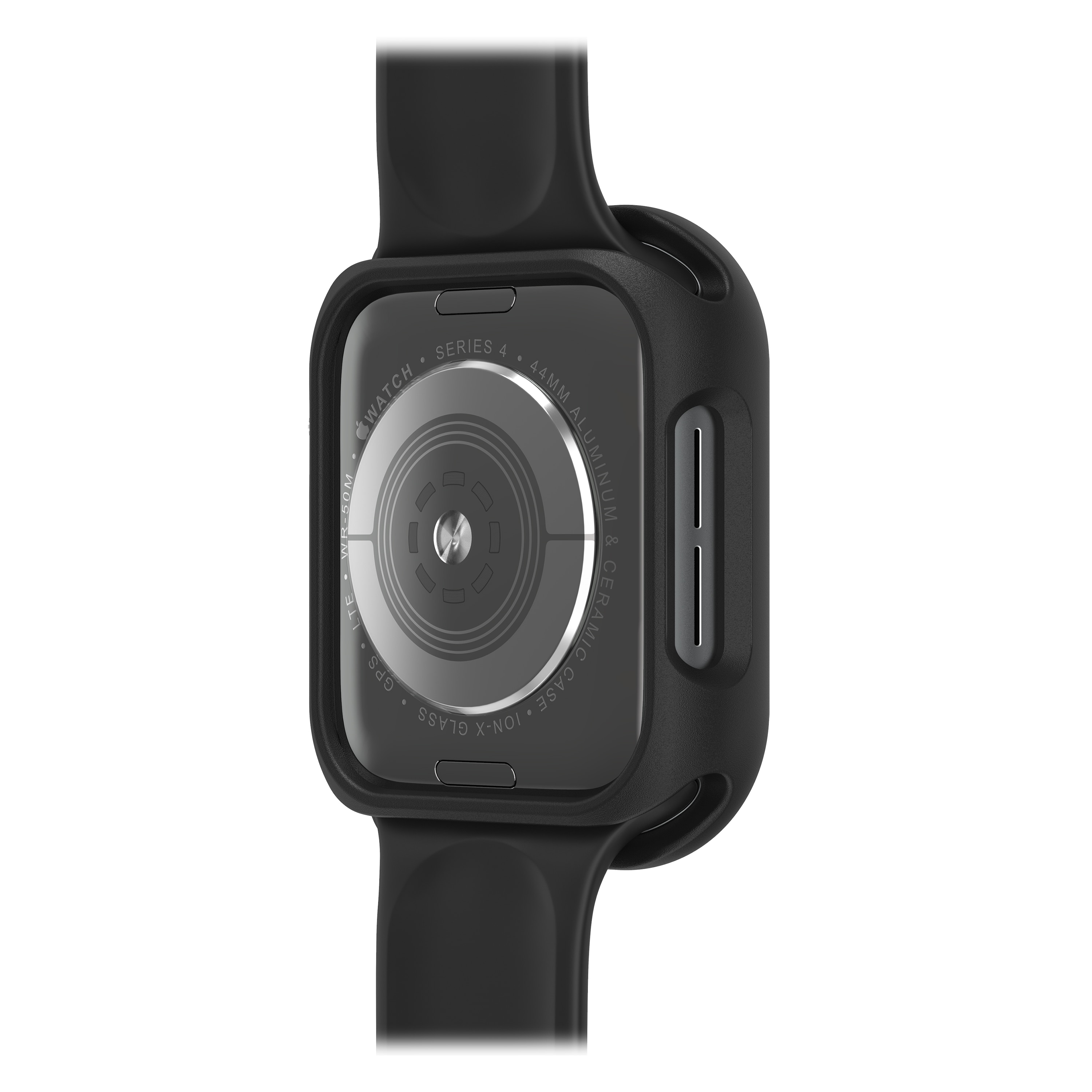 Apple Watch SE 44mm Skyddande skal Exo Edge, svart