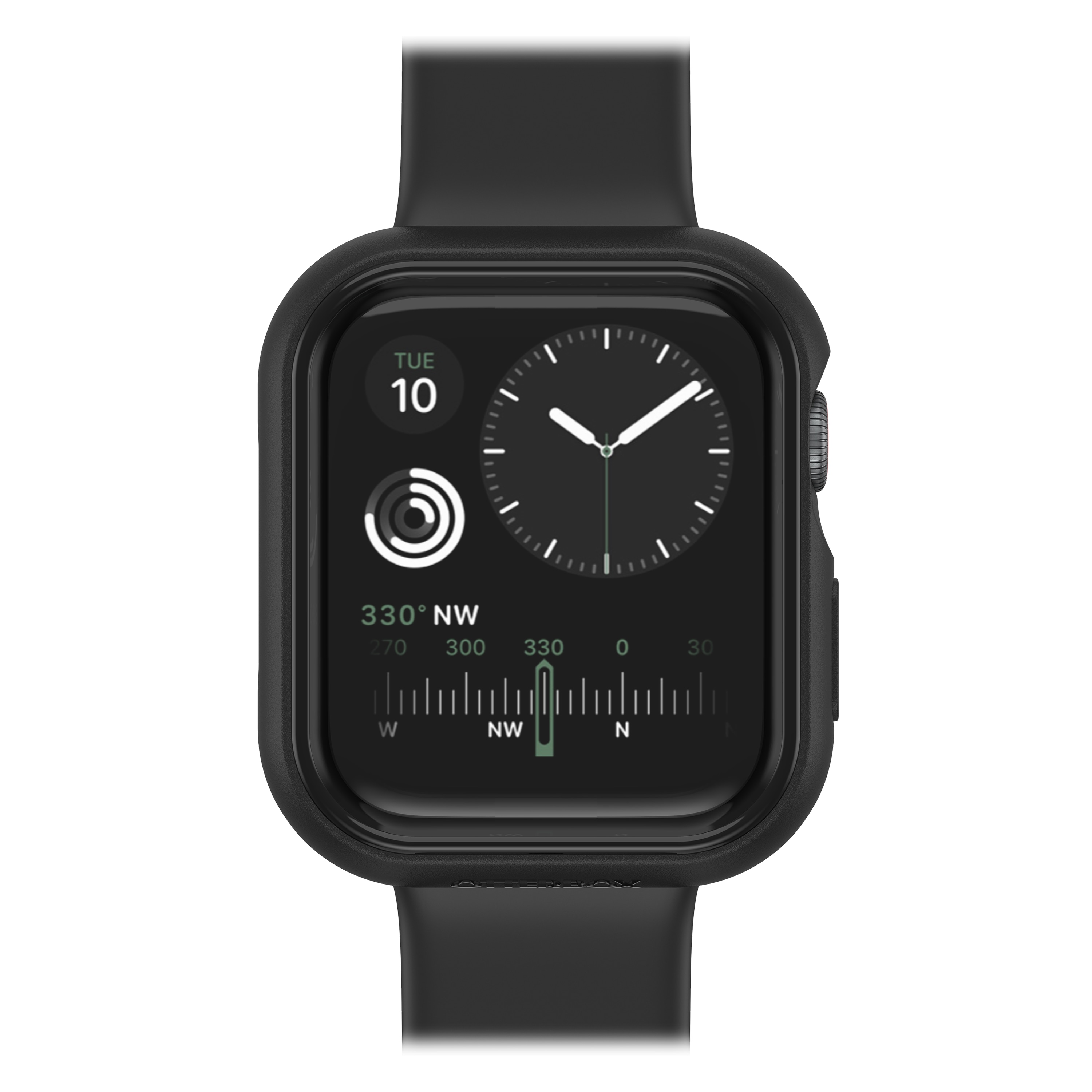 Apple Watch SE 44mm Skyddande skal Exo Edge, svart