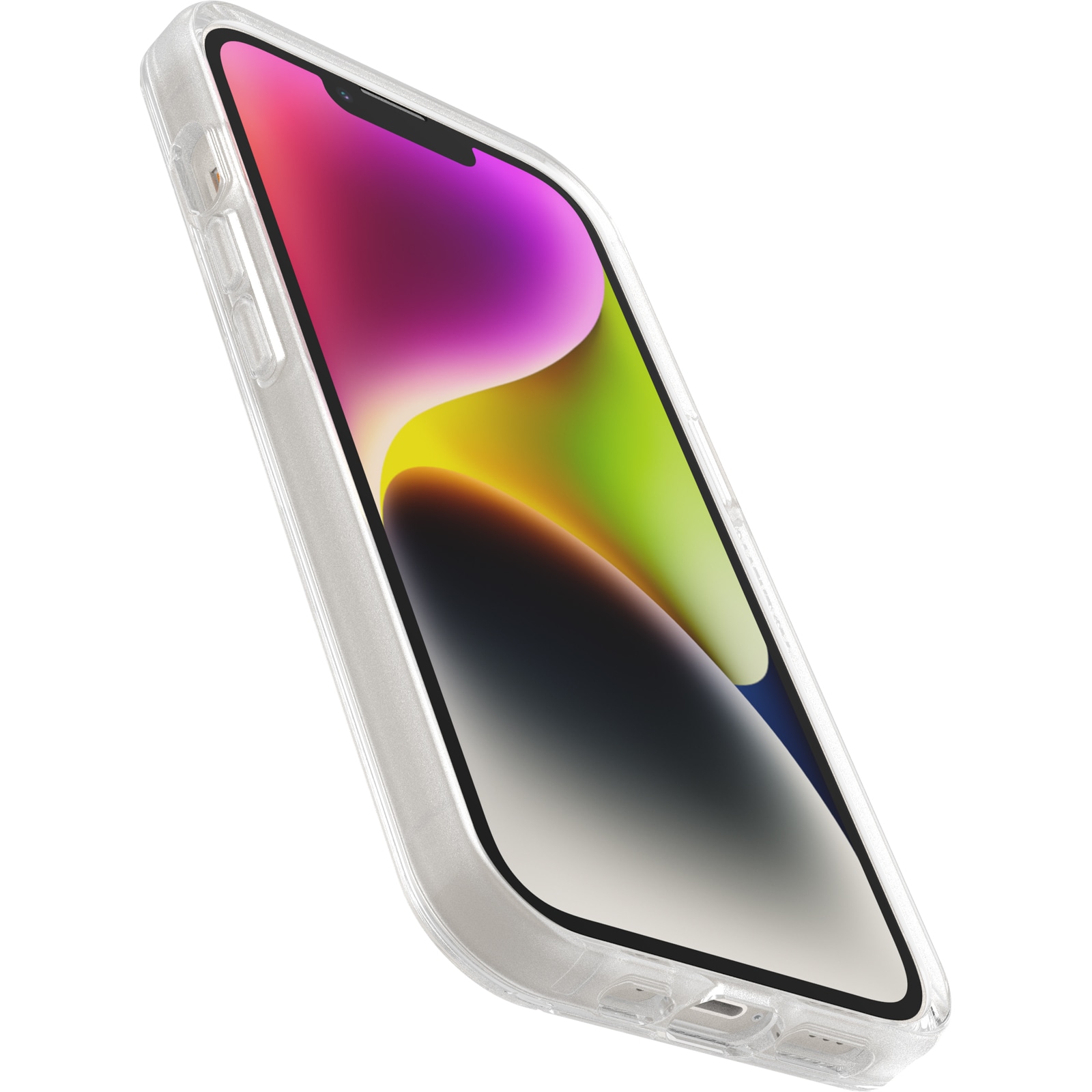 iPhone 14 Plus Stöttåligt skal Symmetry, Genomskinlig