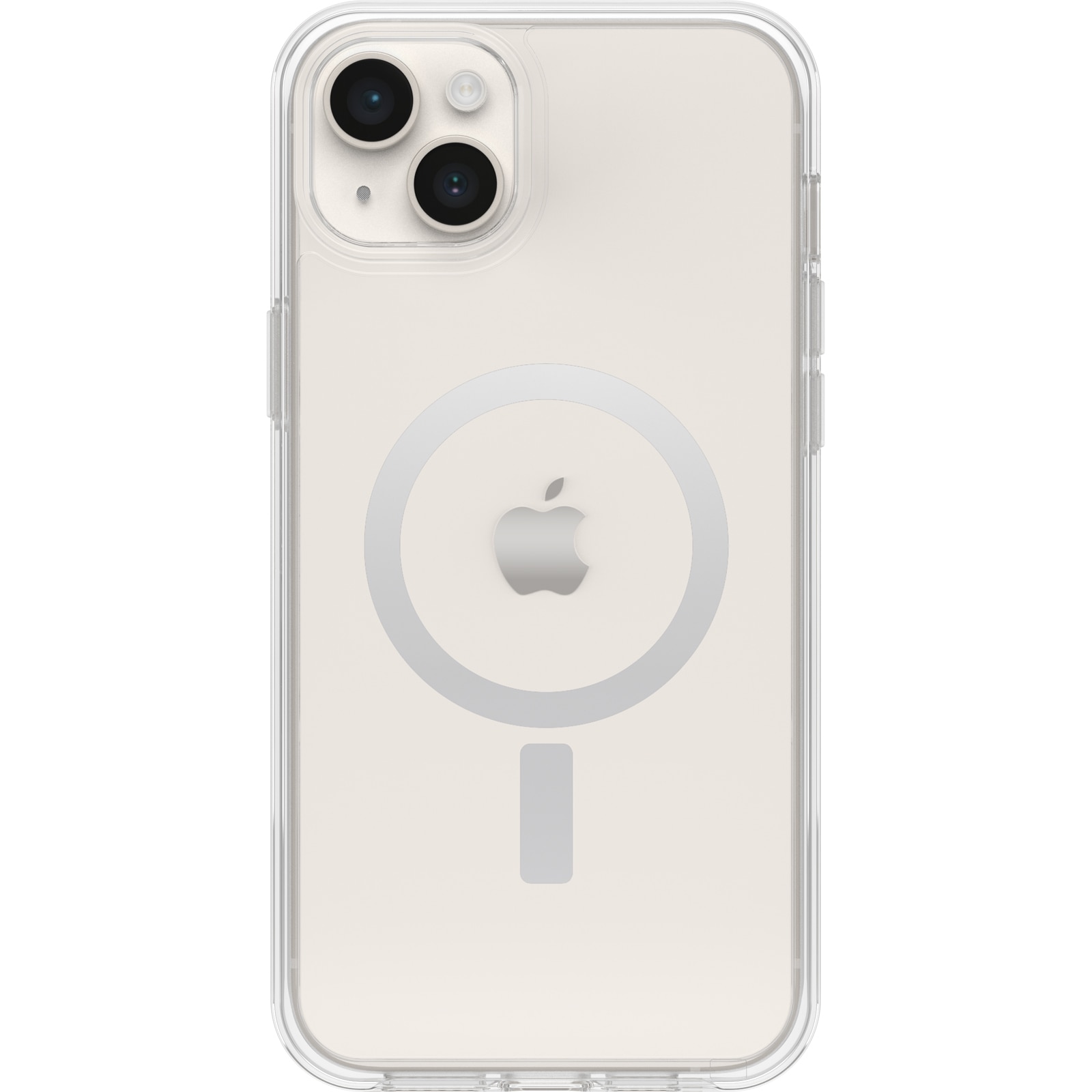 iPhone 14 Plus Stöttåligt MagSafe-skal Symmetry Plus, genomskinlig