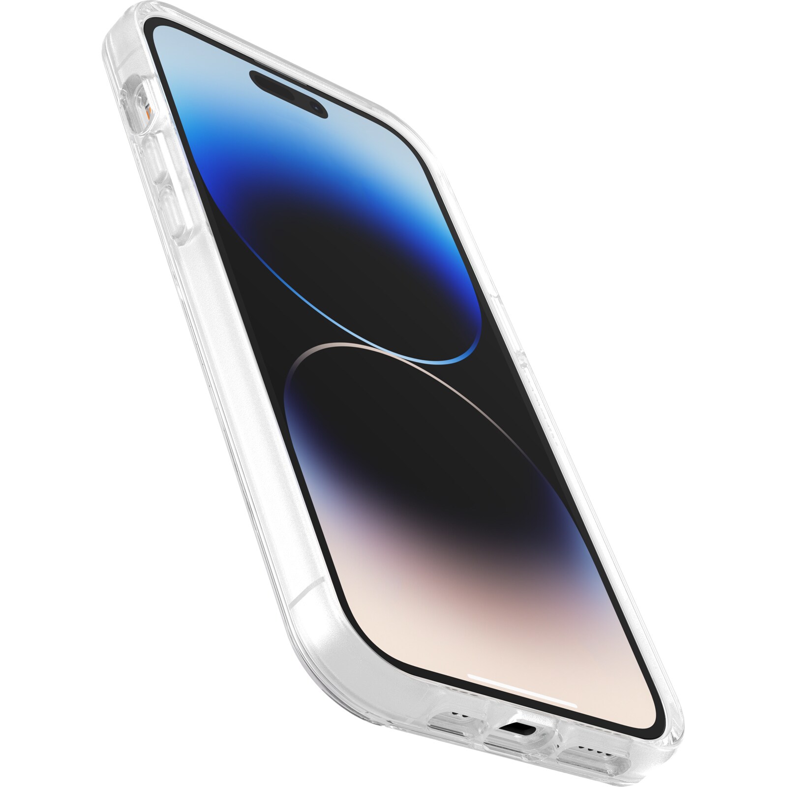 iPhone 14 Pro Stöttåligt MagSafe-skal Symmetry Plus, Genomskinlig