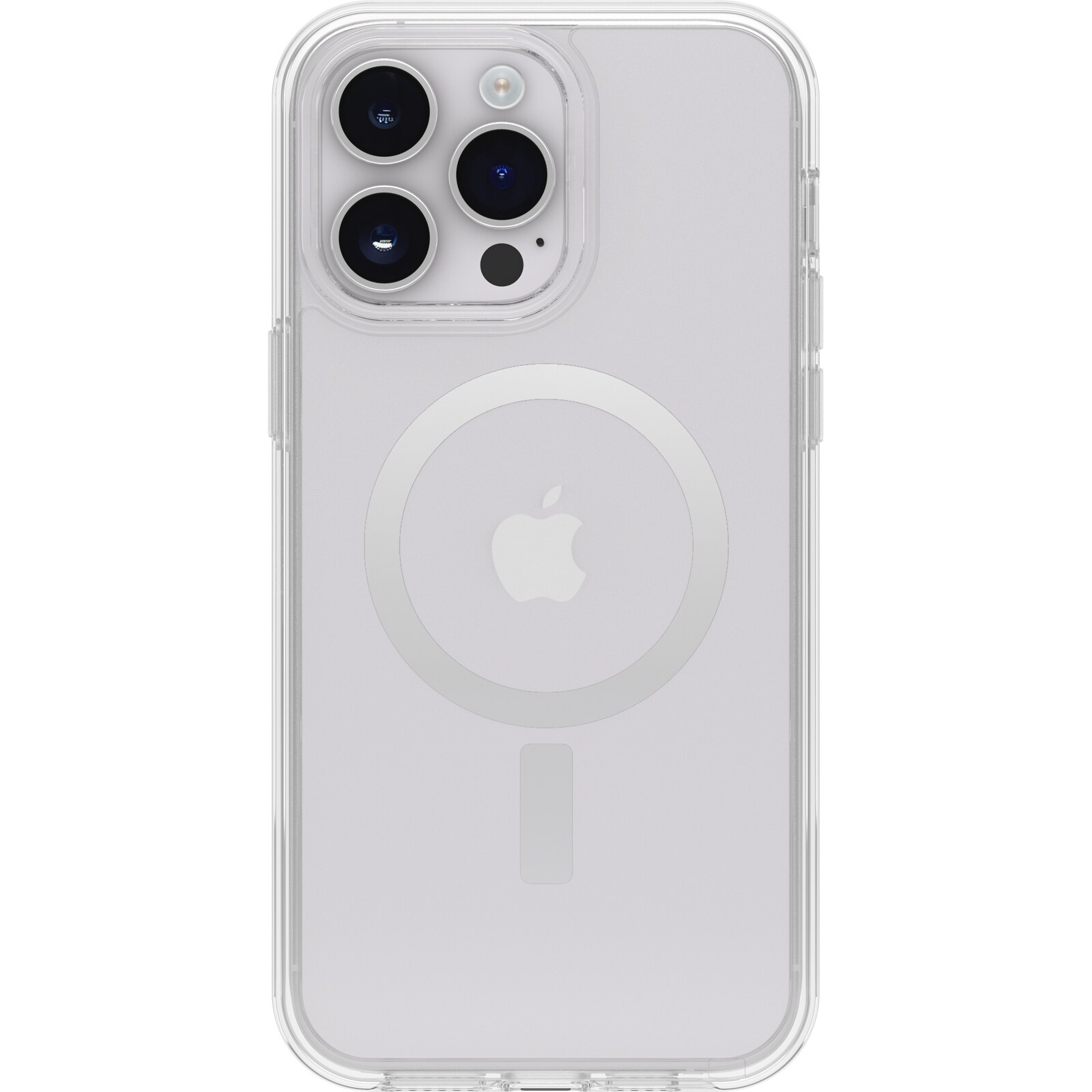 iPhone 14 Pro Stöttåligt MagSafe-skal Symmetry Plus, Genomskinlig