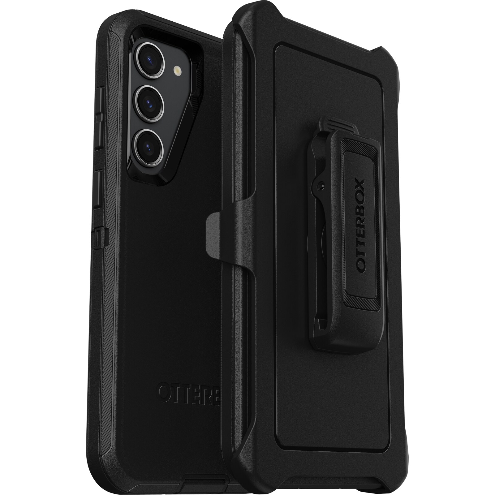 Samsung Galaxy S23 Plus Defender - Robust mobilskal med hög skyddsfaktor, Svart