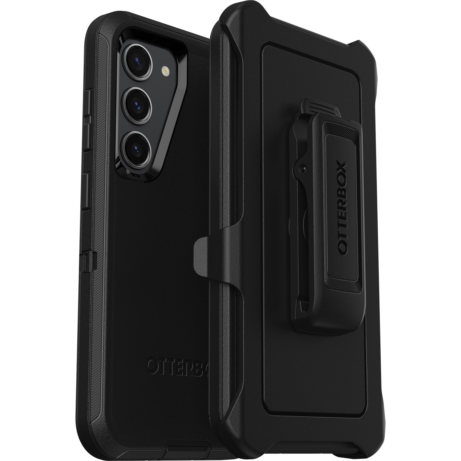 Samsung Galaxy S23 Defender - Robust mobilskal med hög skyddsfaktor, Svart