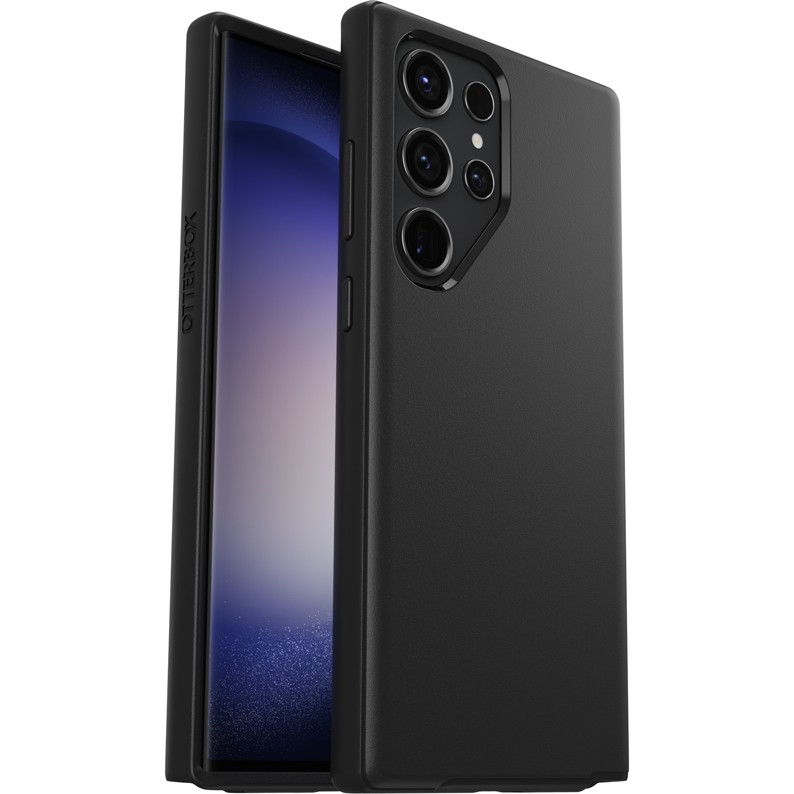 Samsung Galaxy S23 Ultra Stöttåligt skal Symmetry, Svart