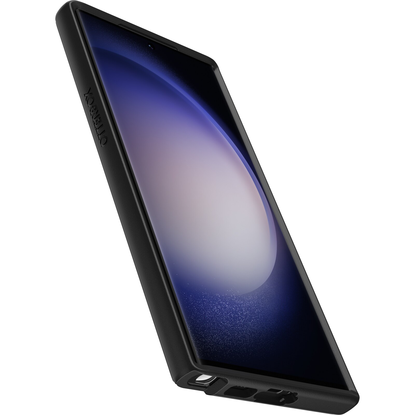Samsung Galaxy S23 Ultra Stöttåligt skal Symmetry, Svart