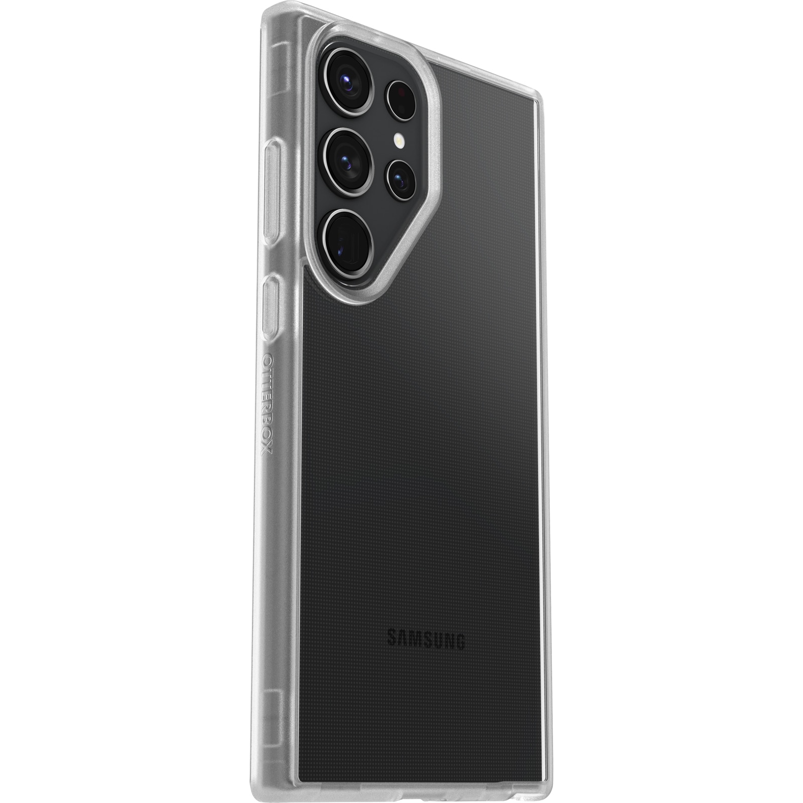 Samsung Galaxy S23 Ultra Tunt skal React, genomskinlig