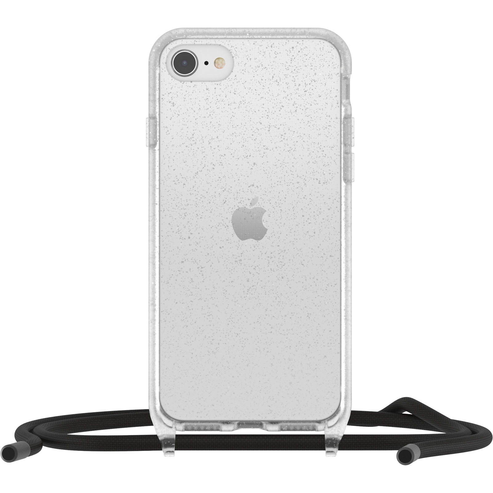 iPhone 7 Skal med halsband React Necklace, glitter