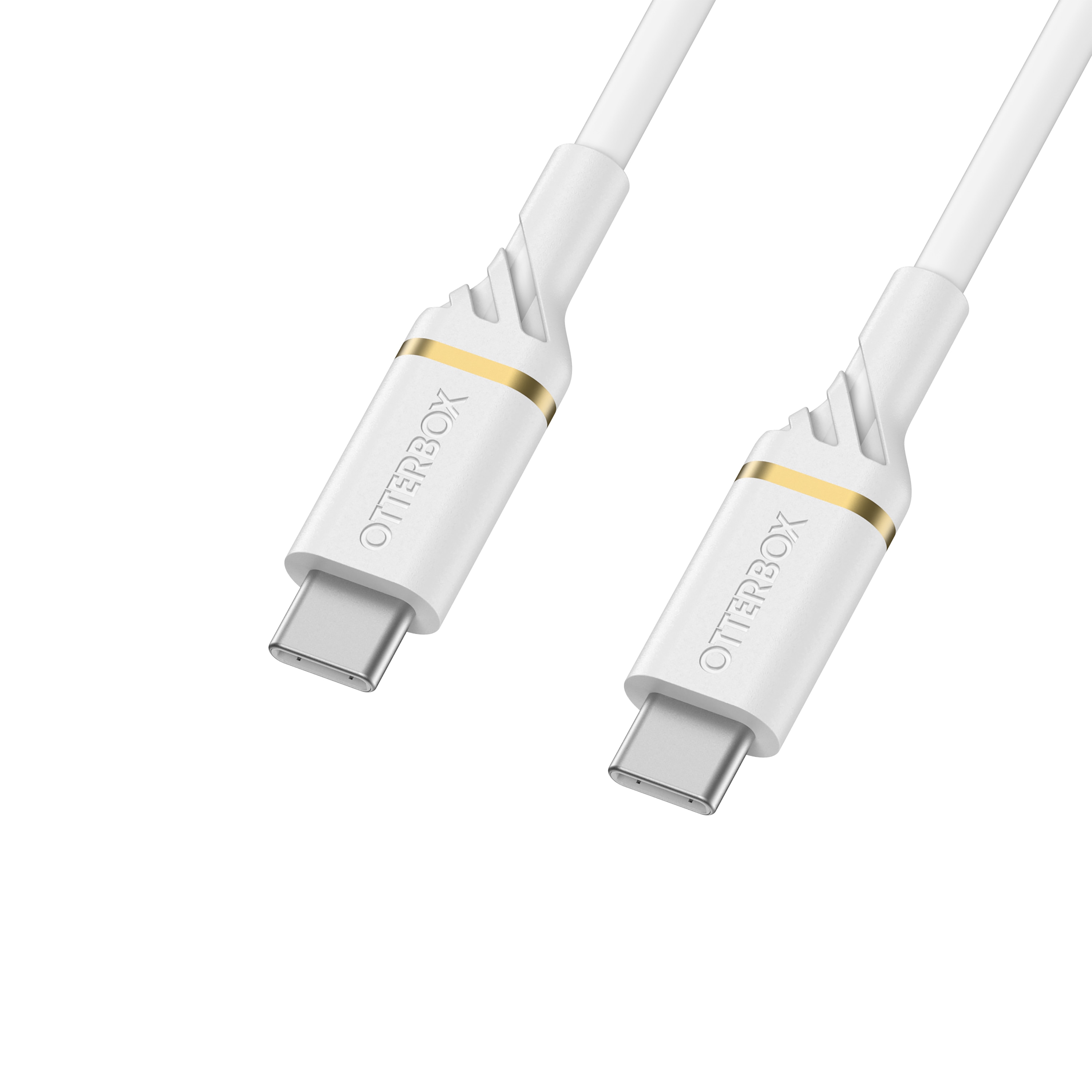 USB-C till USB-C Fast Charge kabel 1m, White