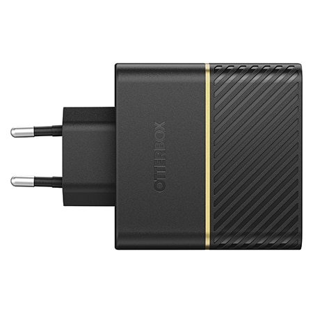 Väggladdare Premium USB-C + USB-A PD 30W, Black Shimmer