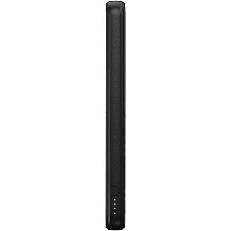 Powerbank 5000 mAh USB-A + USB-C, svart
