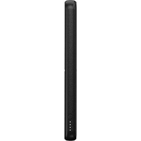 Powerbank 5000 mAh USB-A + USB-C, svart