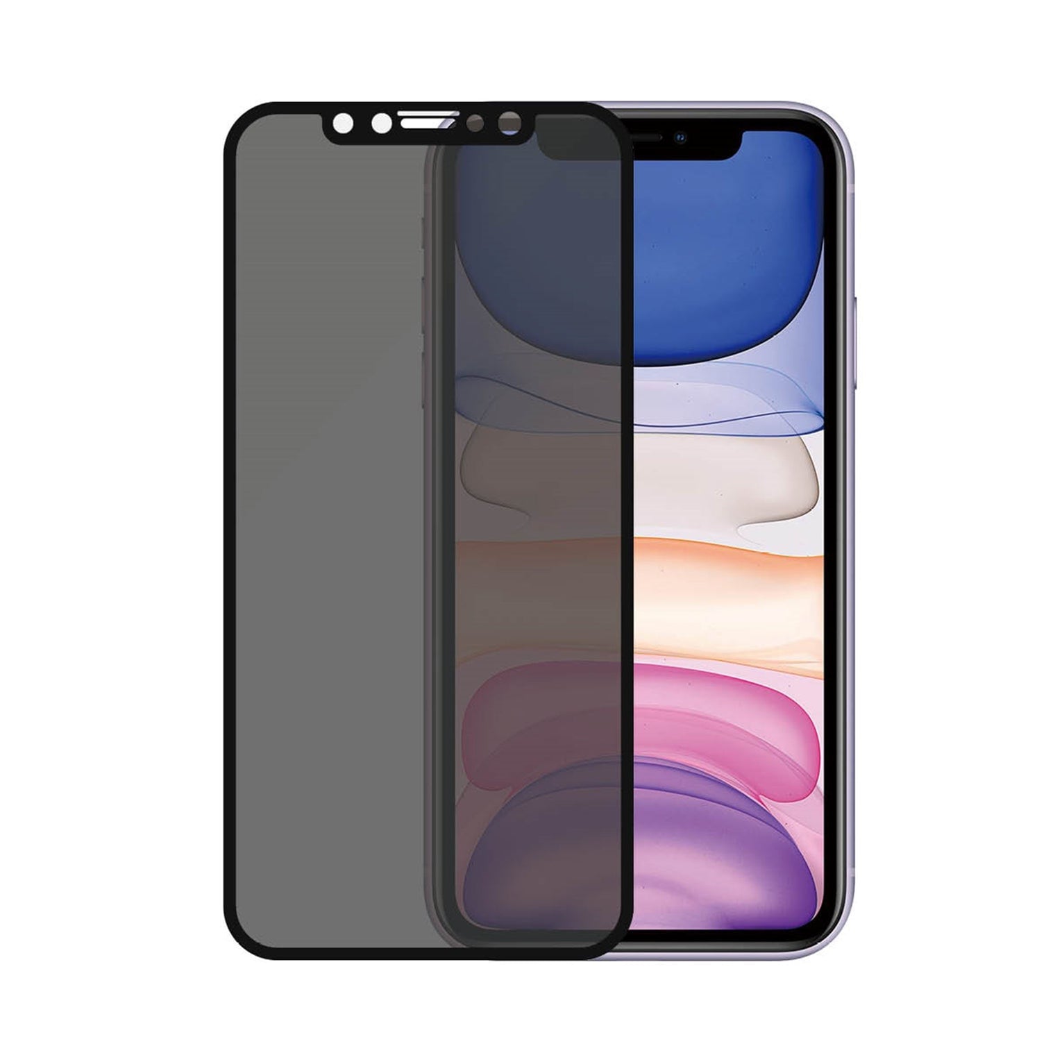 iPhone 11 Privacy skärmskydd i härdat glas - Edge-to-Edge