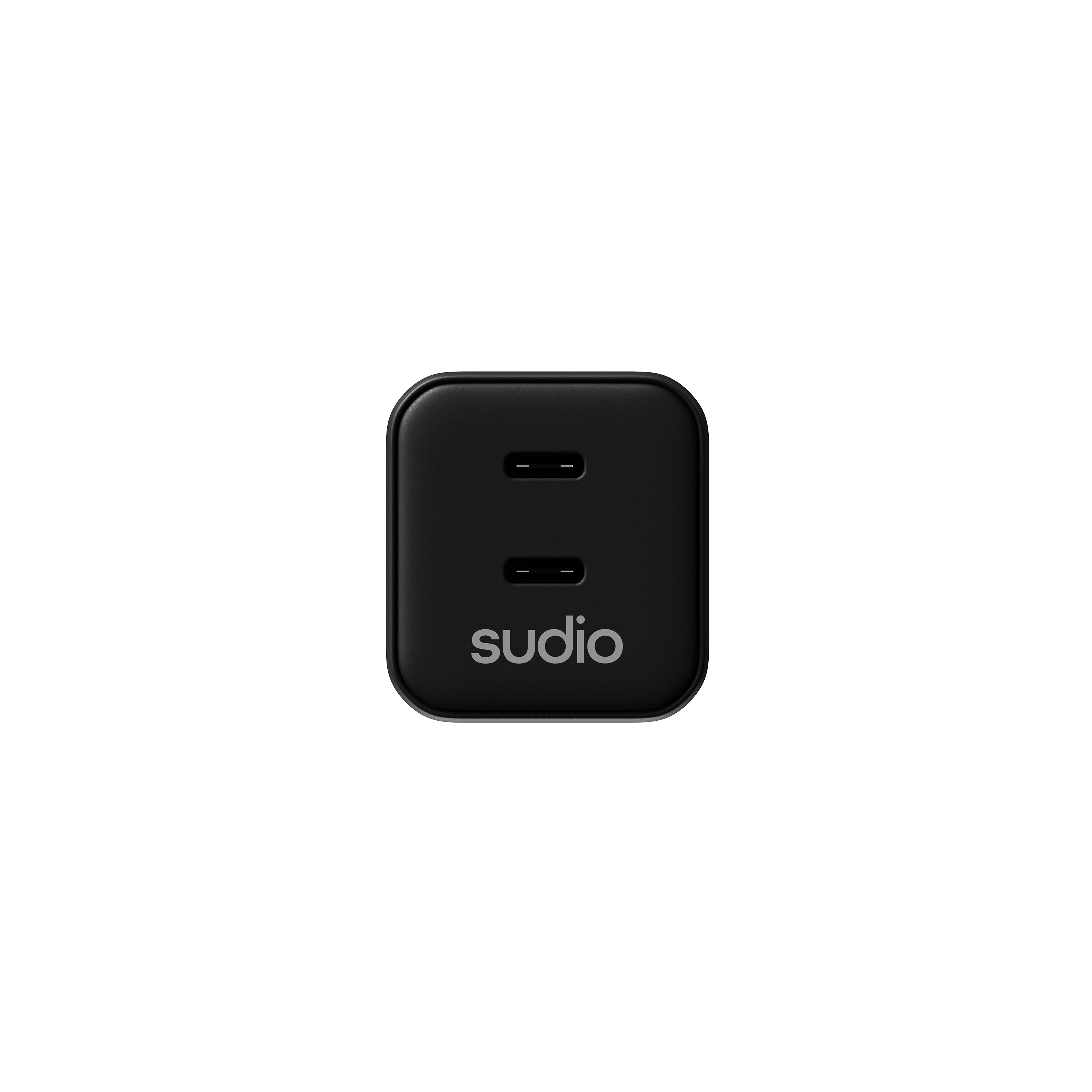 P2 2 x USB-C Väggladdare 45W, Svart
