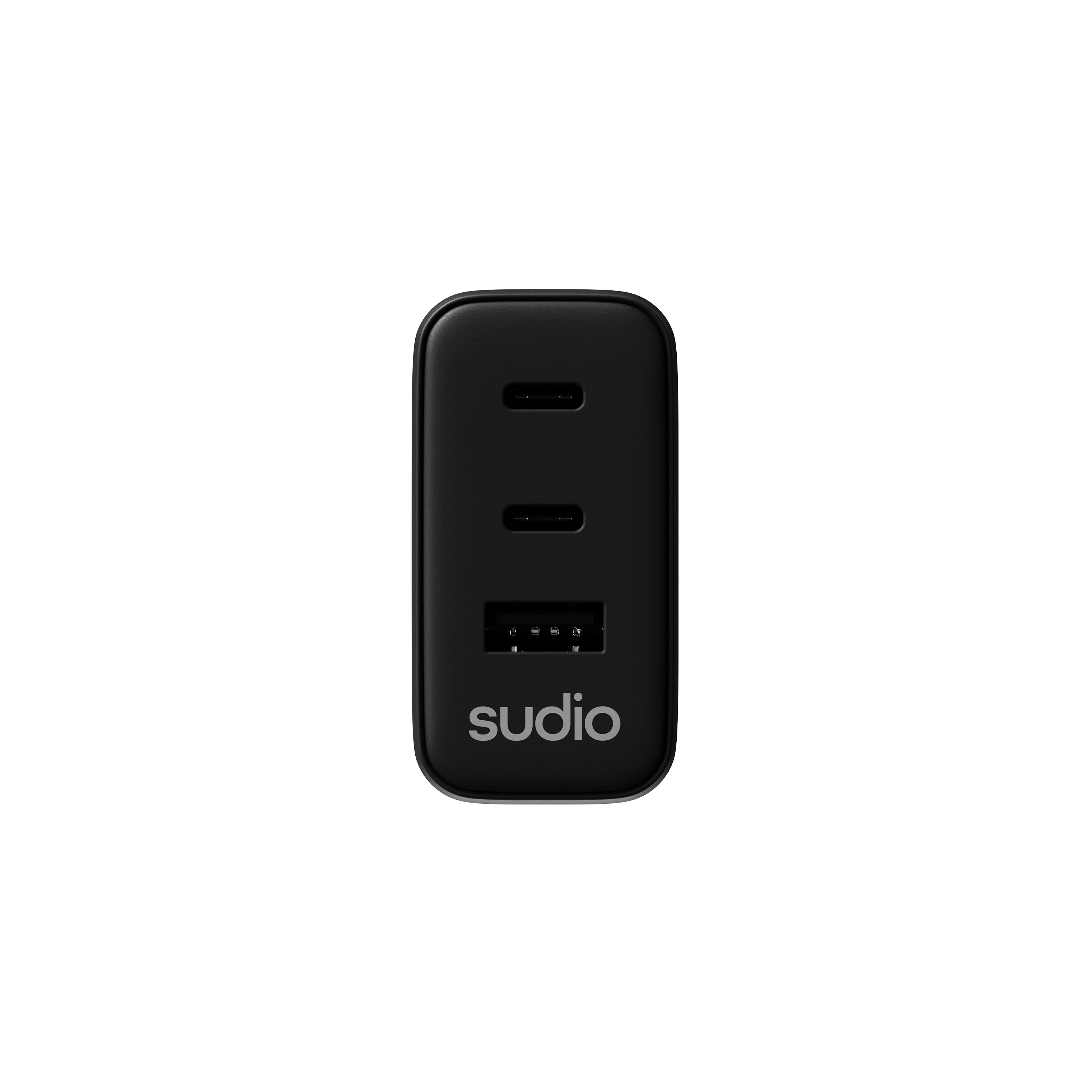 P3 2 x USB-C + USB-A  Väggladdare 65W, Svart