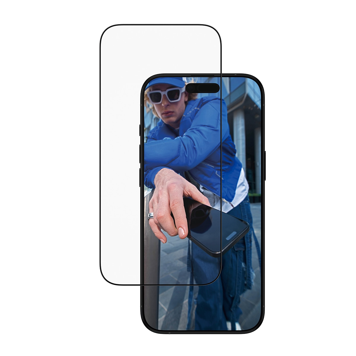 iPhone Air Skärmskydd med installationsram - Ultra Wide Fit
