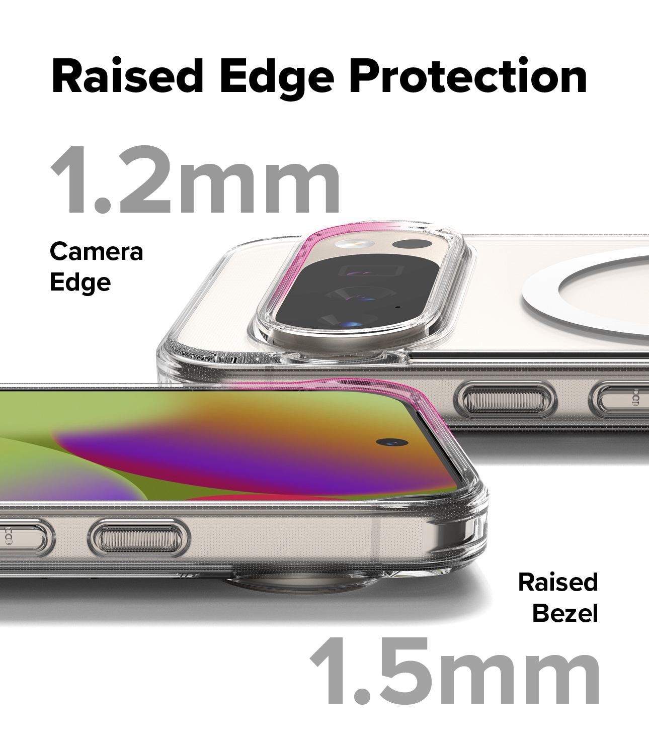 Google Pixel 10 Fusion MagSafe Skal, Genomskinlig