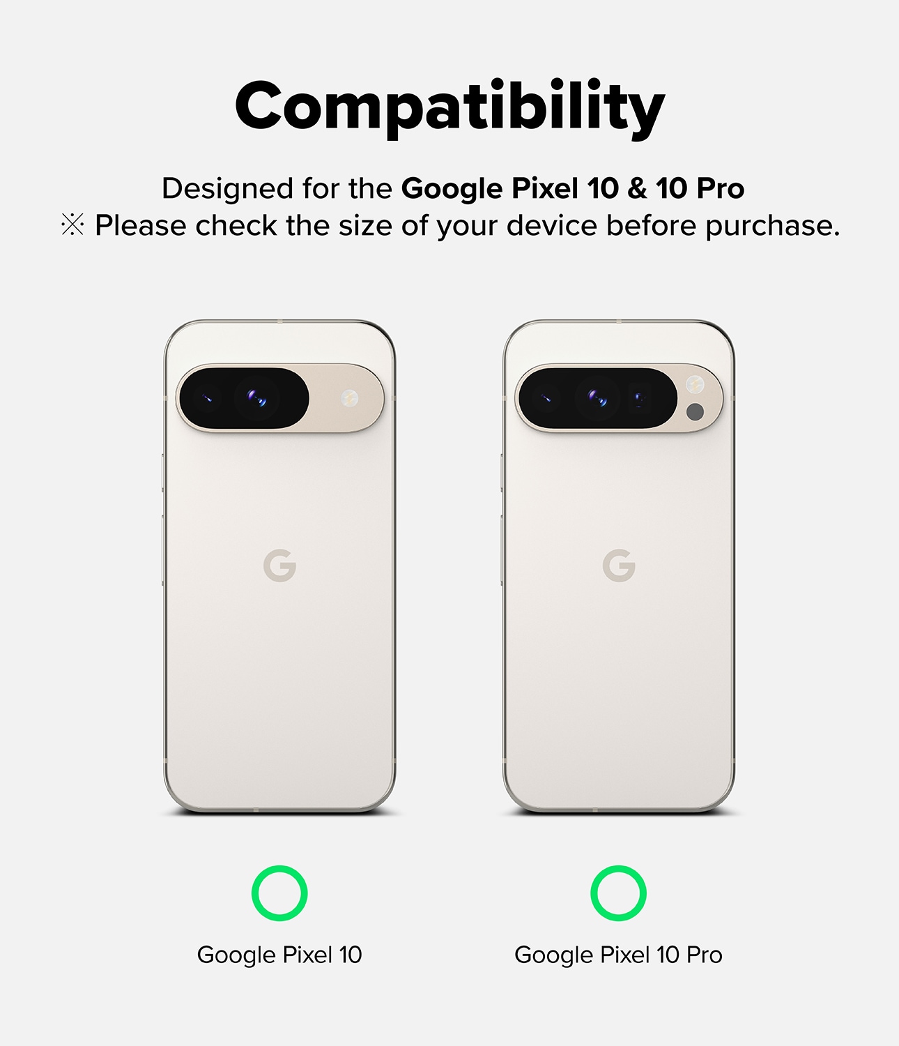 Google Pixel 10 Pro Skärmskydd i glas med monteringsram (2-pack)