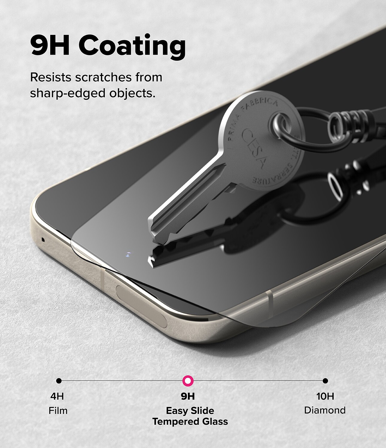 Google Pixel 10 Pro Skärmskydd i glas med monteringsram (2-pack)