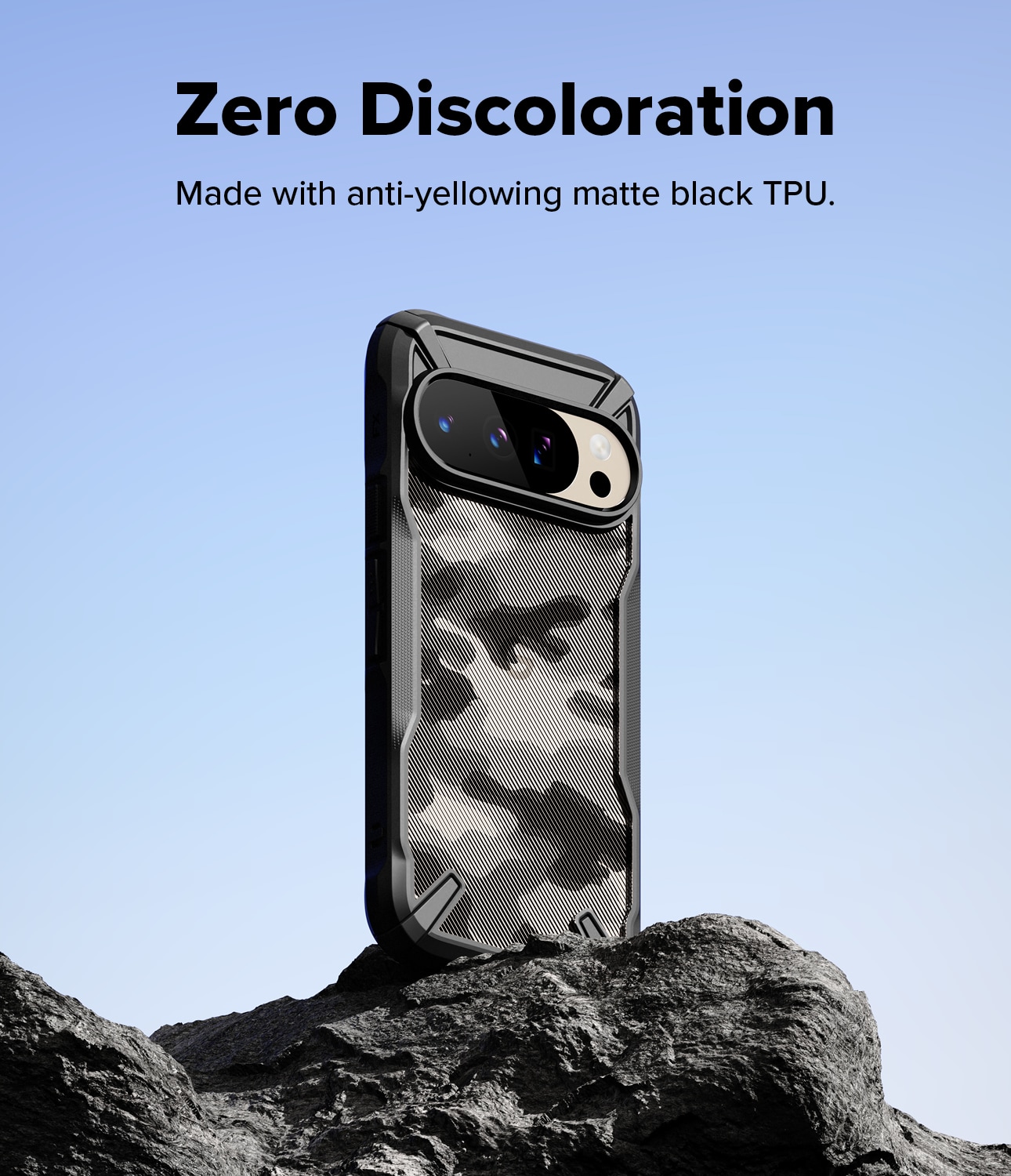 Google Pixel 10 Fusion X Skal, Camo Black