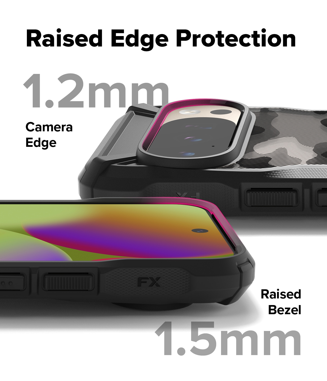 Google Pixel 10 Fusion X Skal, Camo Black