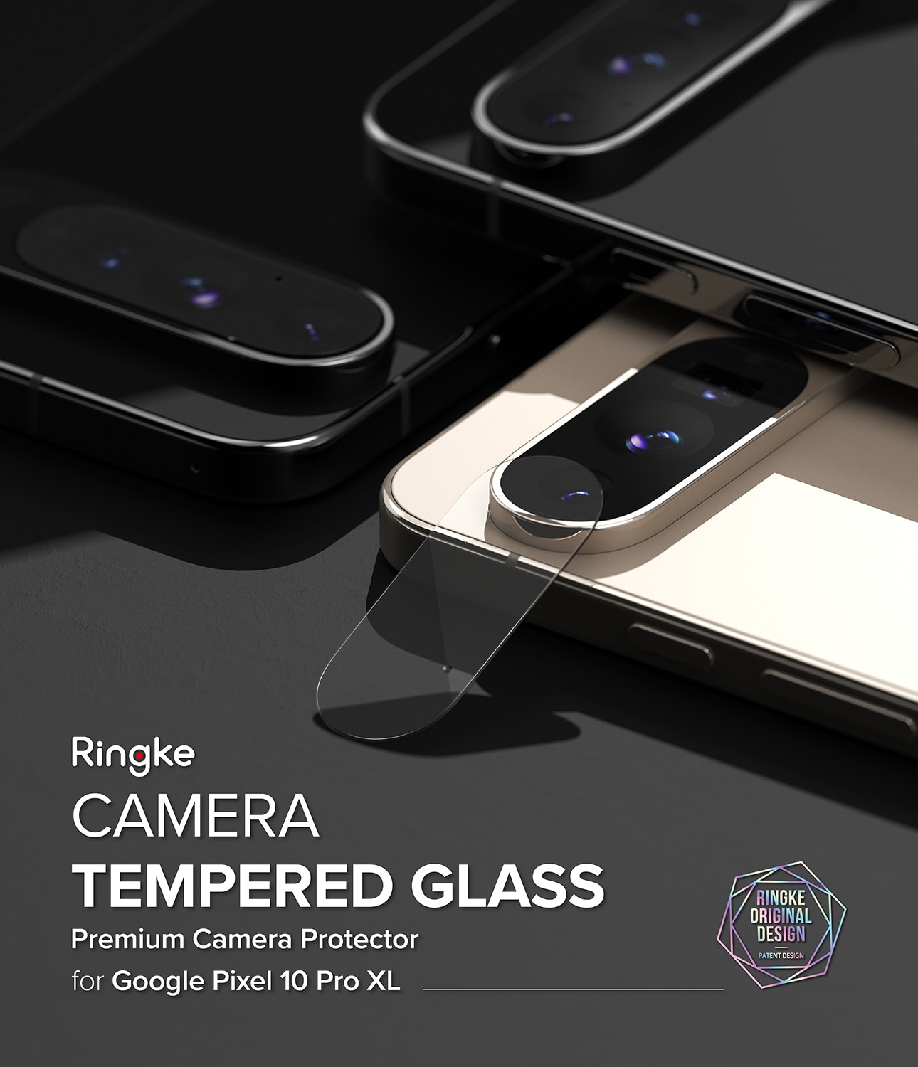 Google Pixel 10 Pro XL Kameraskydd i glas (2-pack)