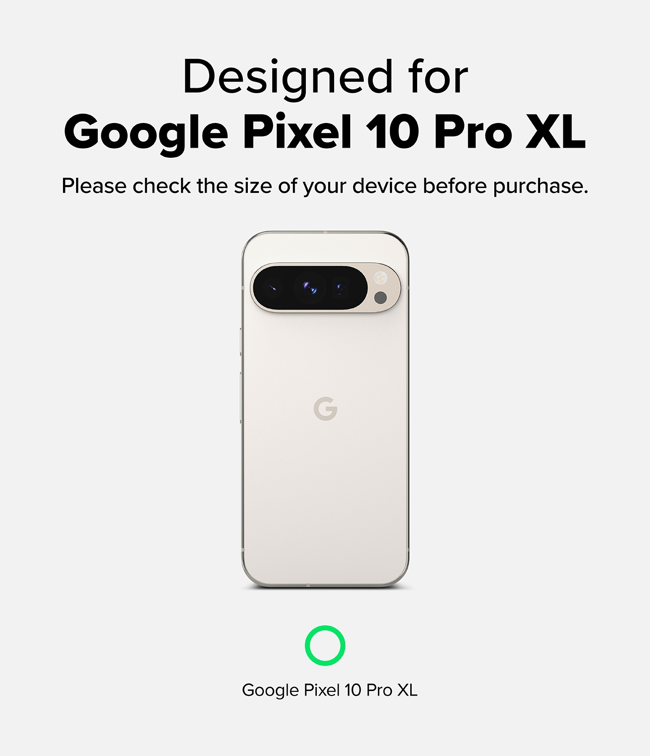 Google Pixel 10 Pro XL Fusion skal, Clear