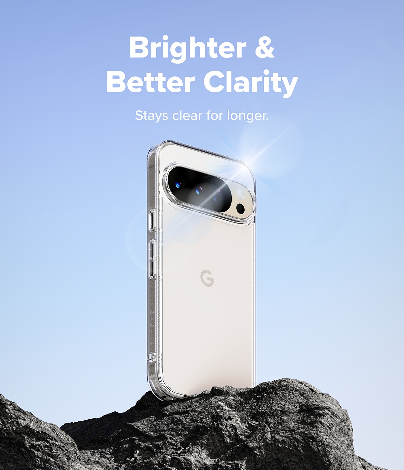 Google Pixel 10 Pro XL Fusion skal, Clear