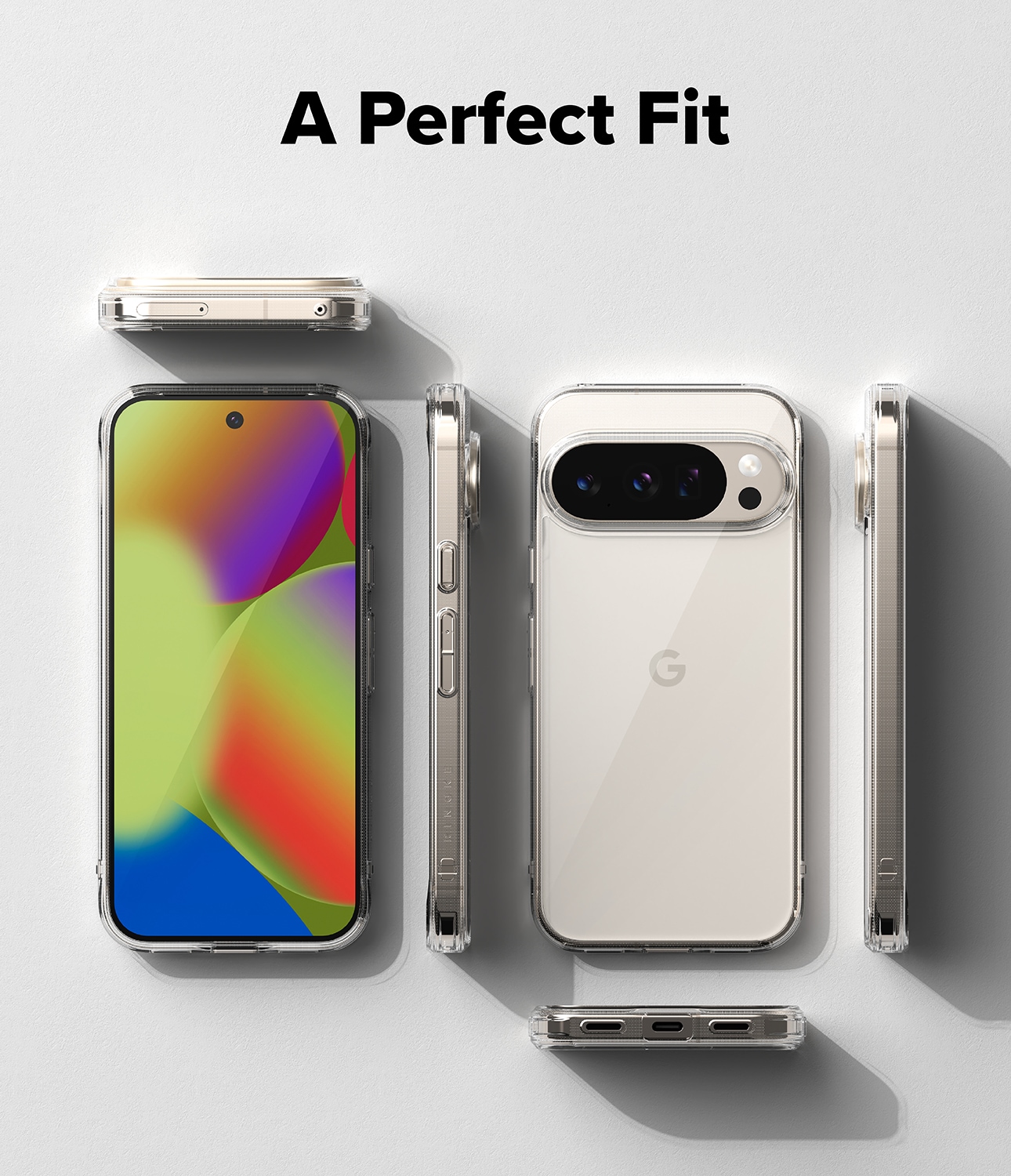 Google Pixel 10 Pro XL Fusion skal, Clear