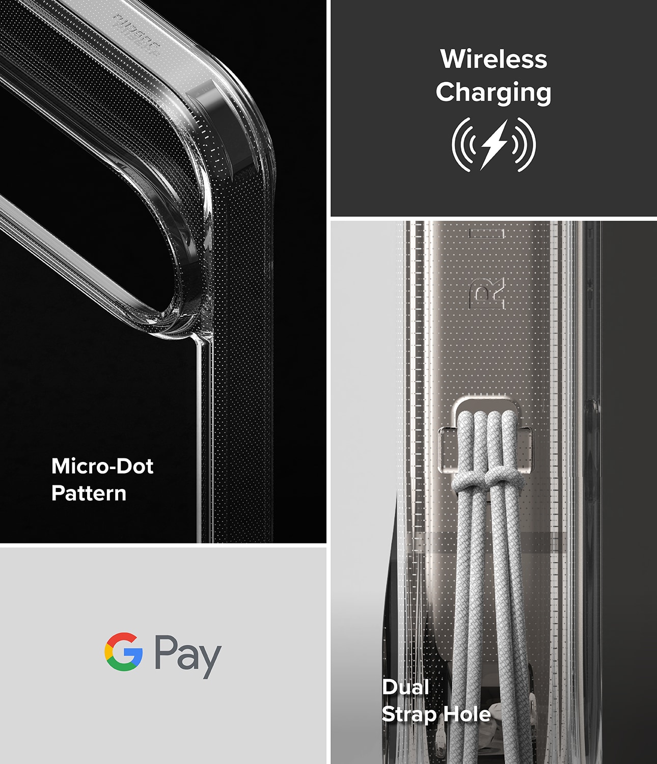 Google Pixel 10 Pro XL Fusion skal, Clear