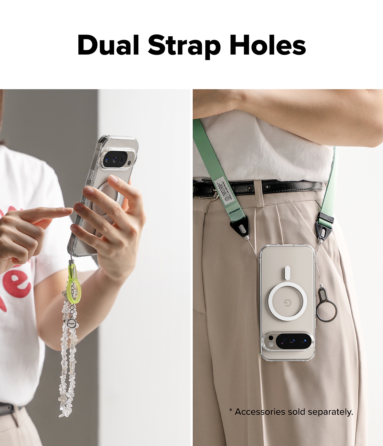 Google Pixel 10 Pro XL Fusion MagSafe Skal, Genomskinlig