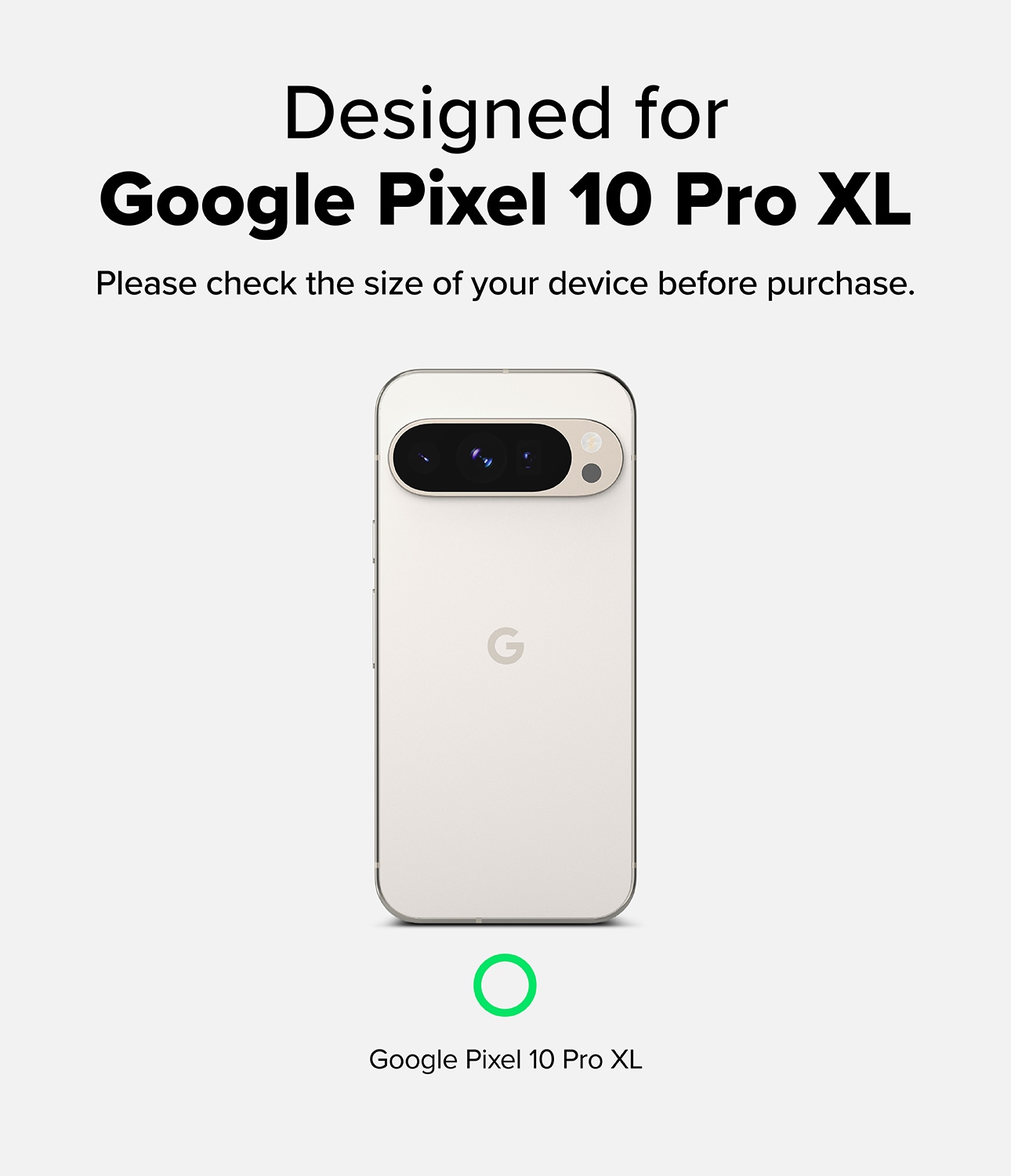 Google Pixel 10 Pro XL Onyx Skal, Dark Green